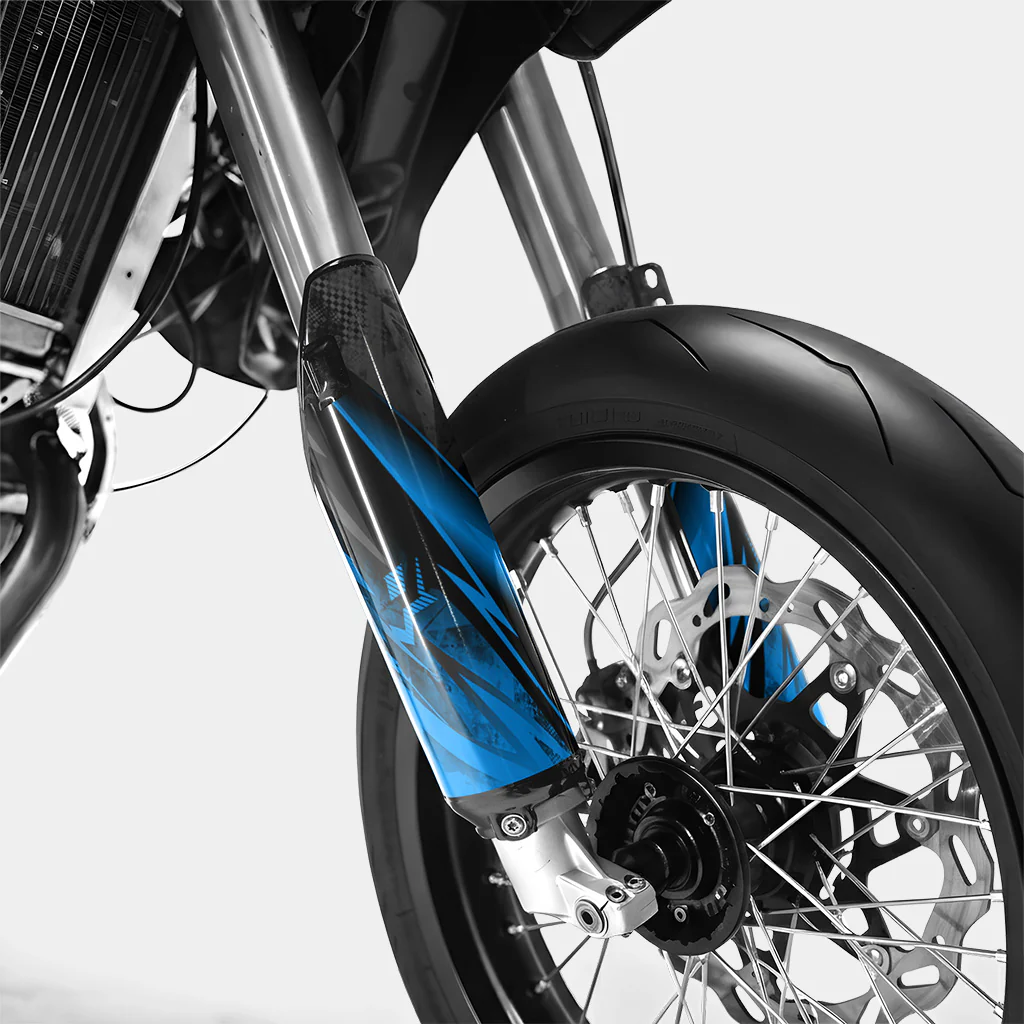 LISSE - Kit deco DERBI 50cc - Bleu - Image 4