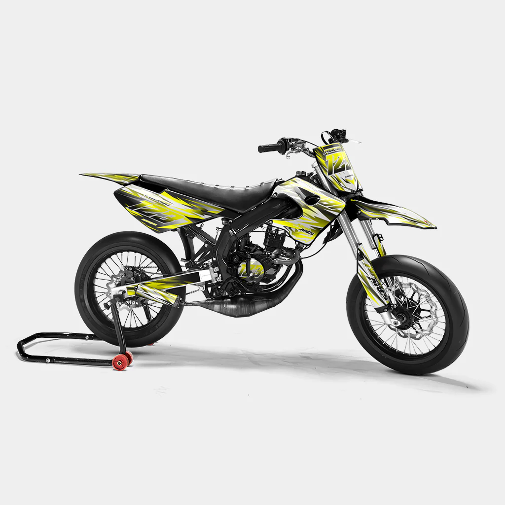 FIKA - Kit deco DERBI 50cc - Jaune