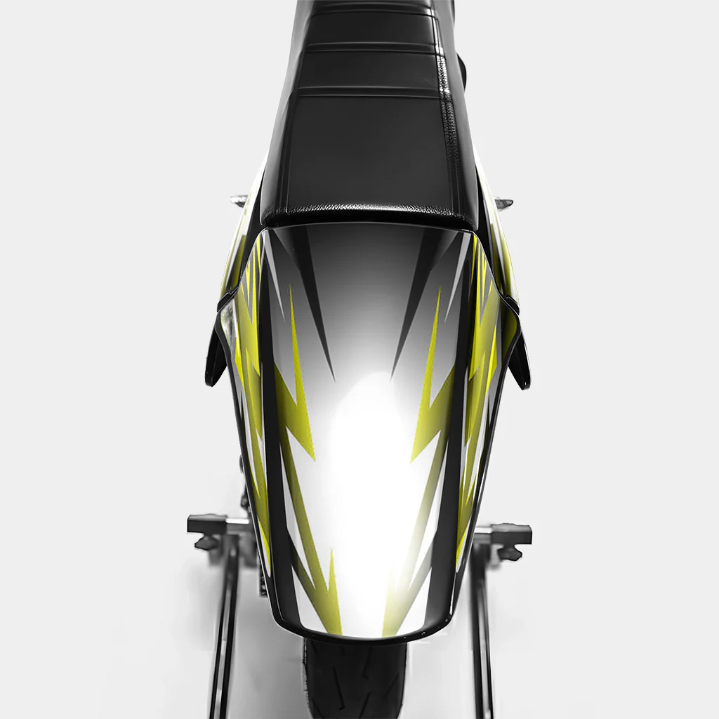 FIKA - Kit deco DERBI 50cc - Jaune - Image 3