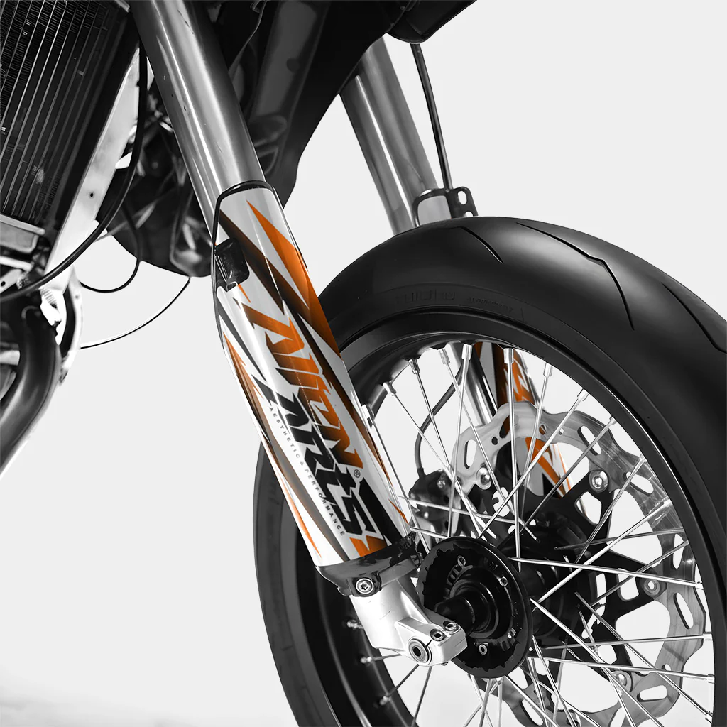 FIKA - Kit deco DERBI 50cc - Orange - Image 4