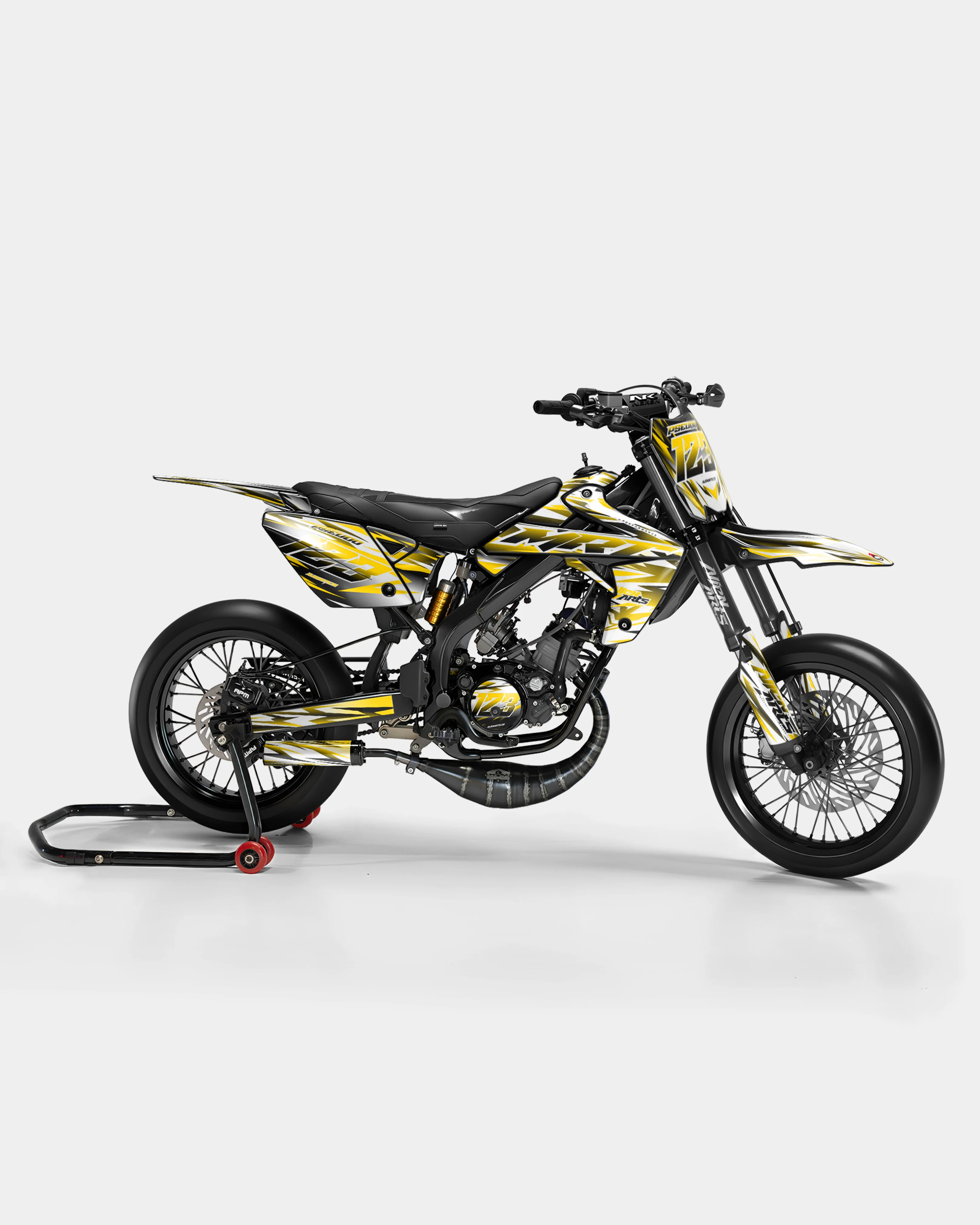 FIKA - Kit deco RIEJU 50cc - Jaune Foncé