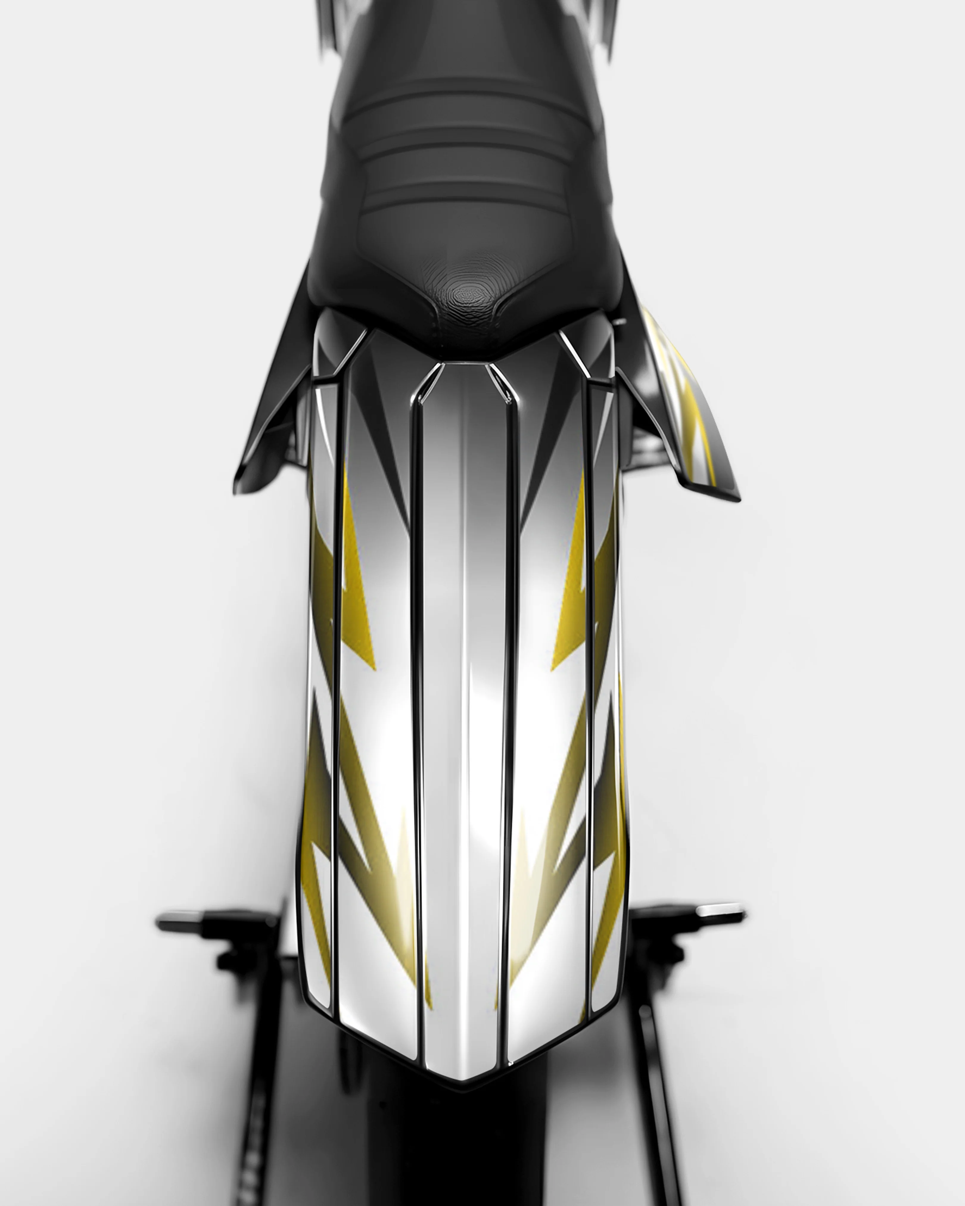 FIKA - Kit deco RIEJU 50cc - Jaune Foncé - Image 3