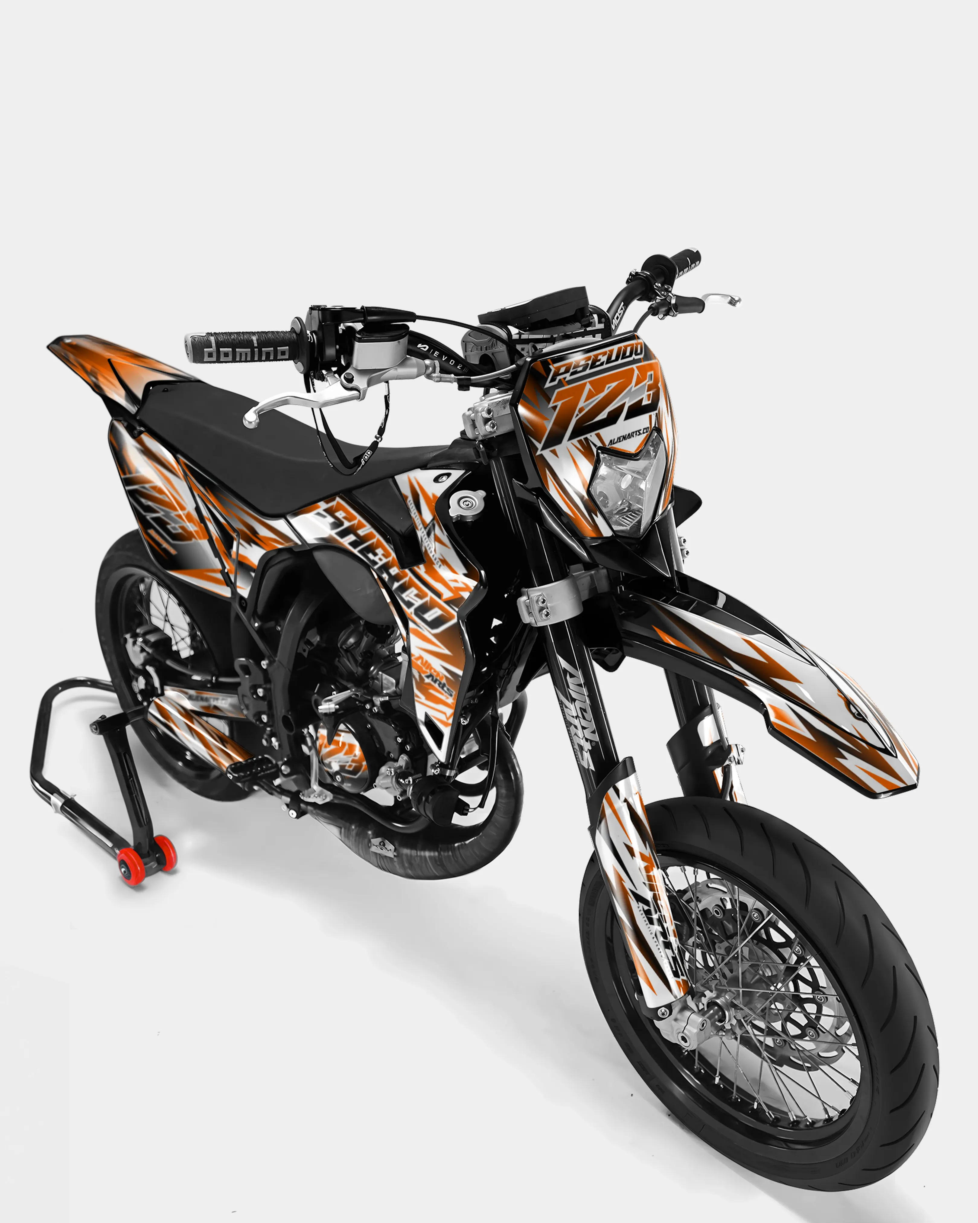 FIKA - Kit deco SHERCO 50cc - Orange - Image 2