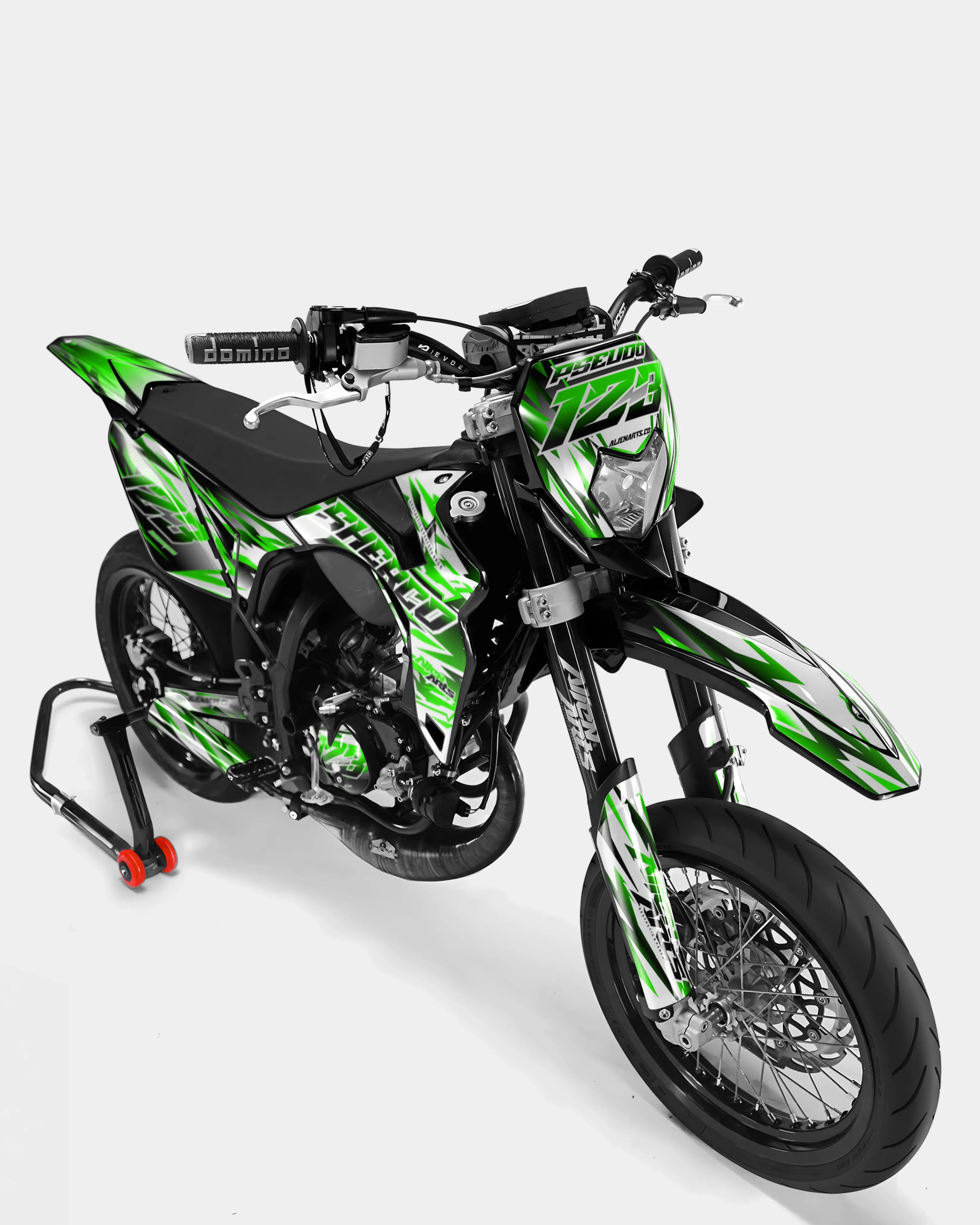 FIKA - Kit deco SHERCO 50cc - Vert - Image 2