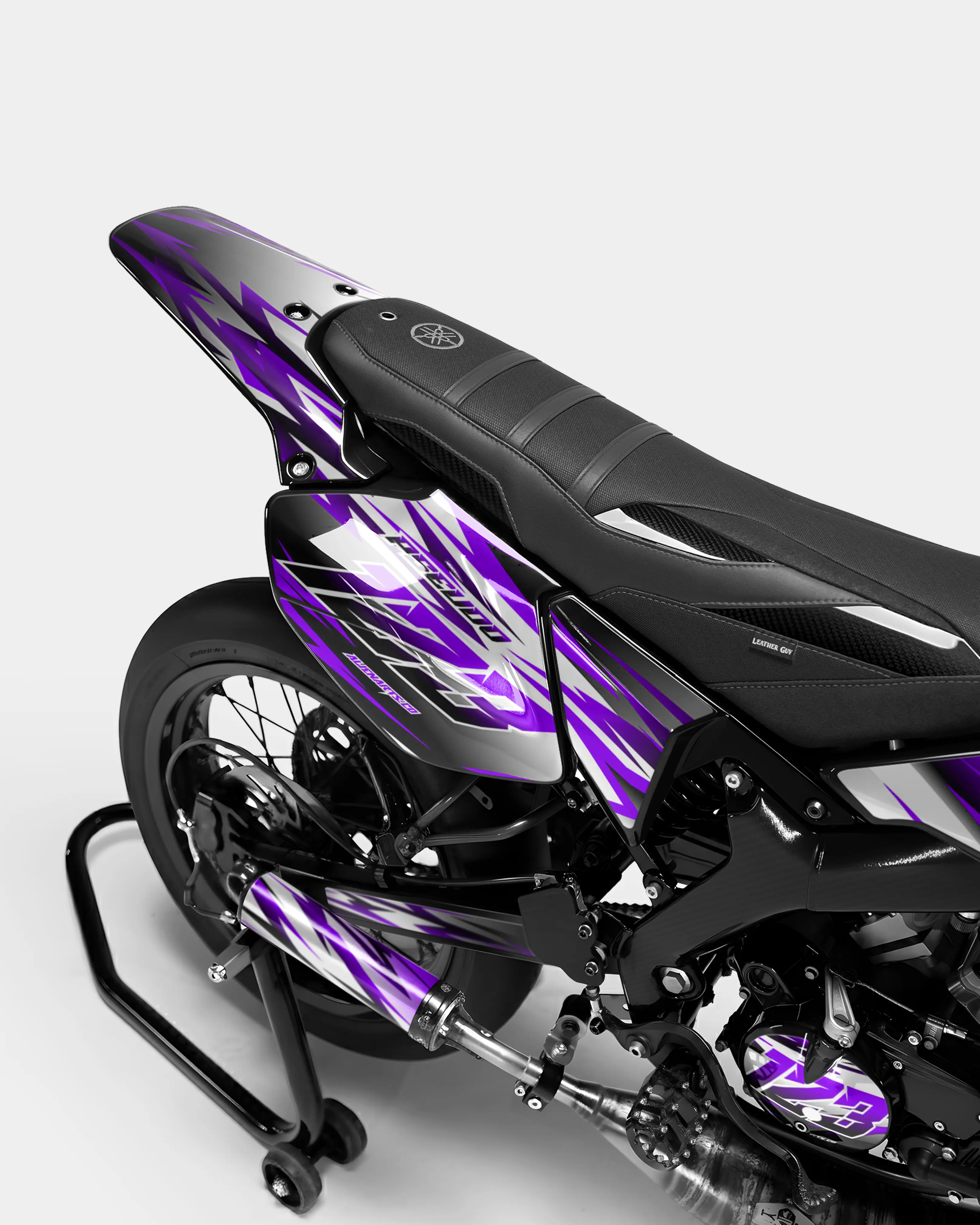 FIKA - Kit deco YAMAHA DT 50cc - Violet - Image 3