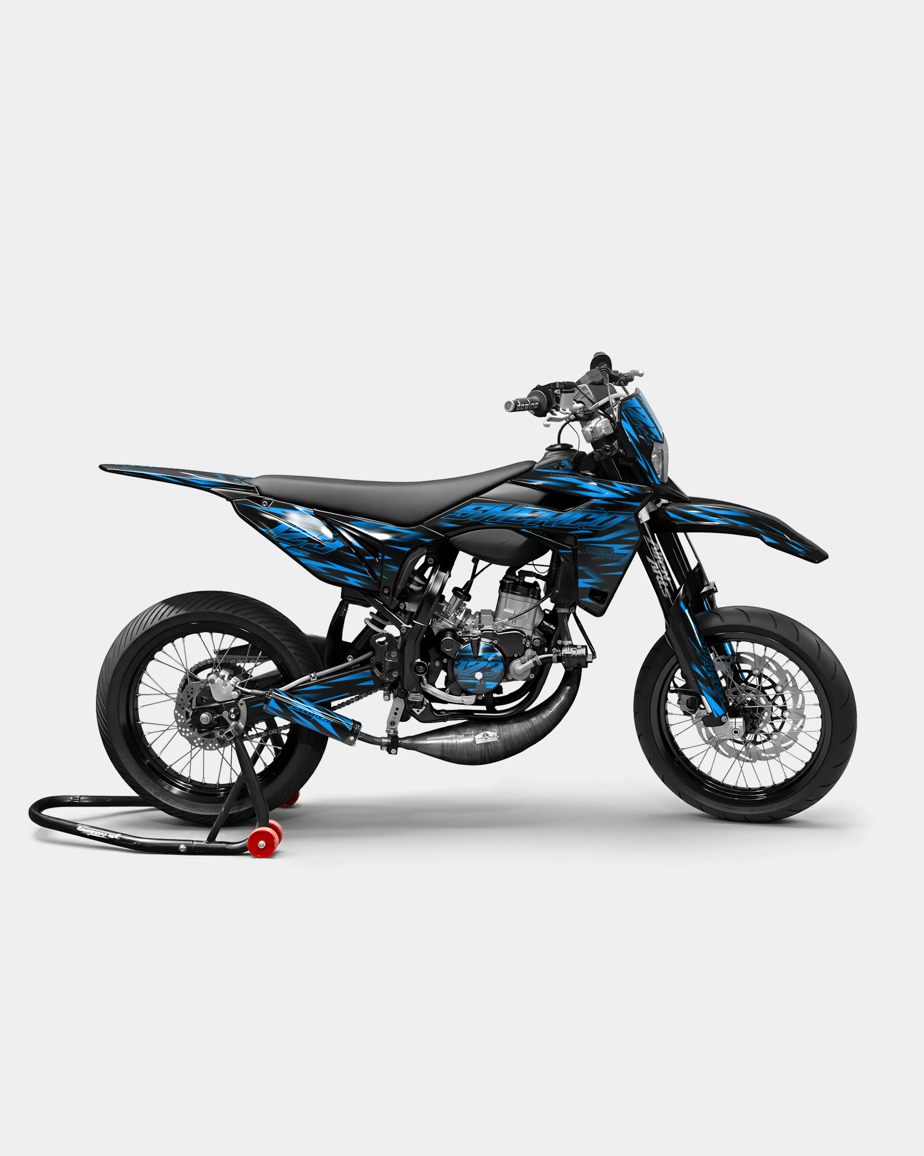 LIEN- Kit deco SHERCO 50cc - Bleu