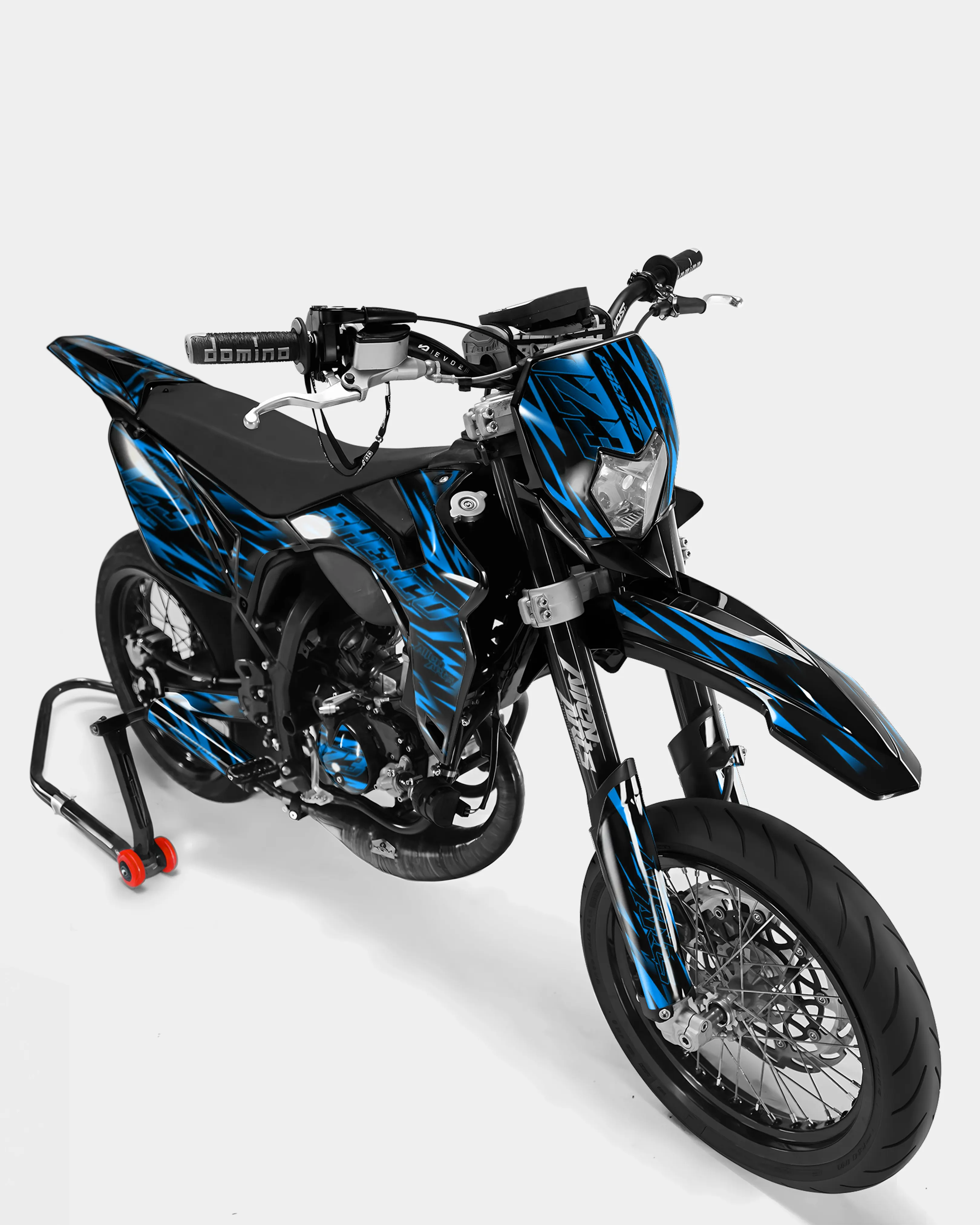 LIEN- Kit deco SHERCO 50cc - Bleu - Image 2