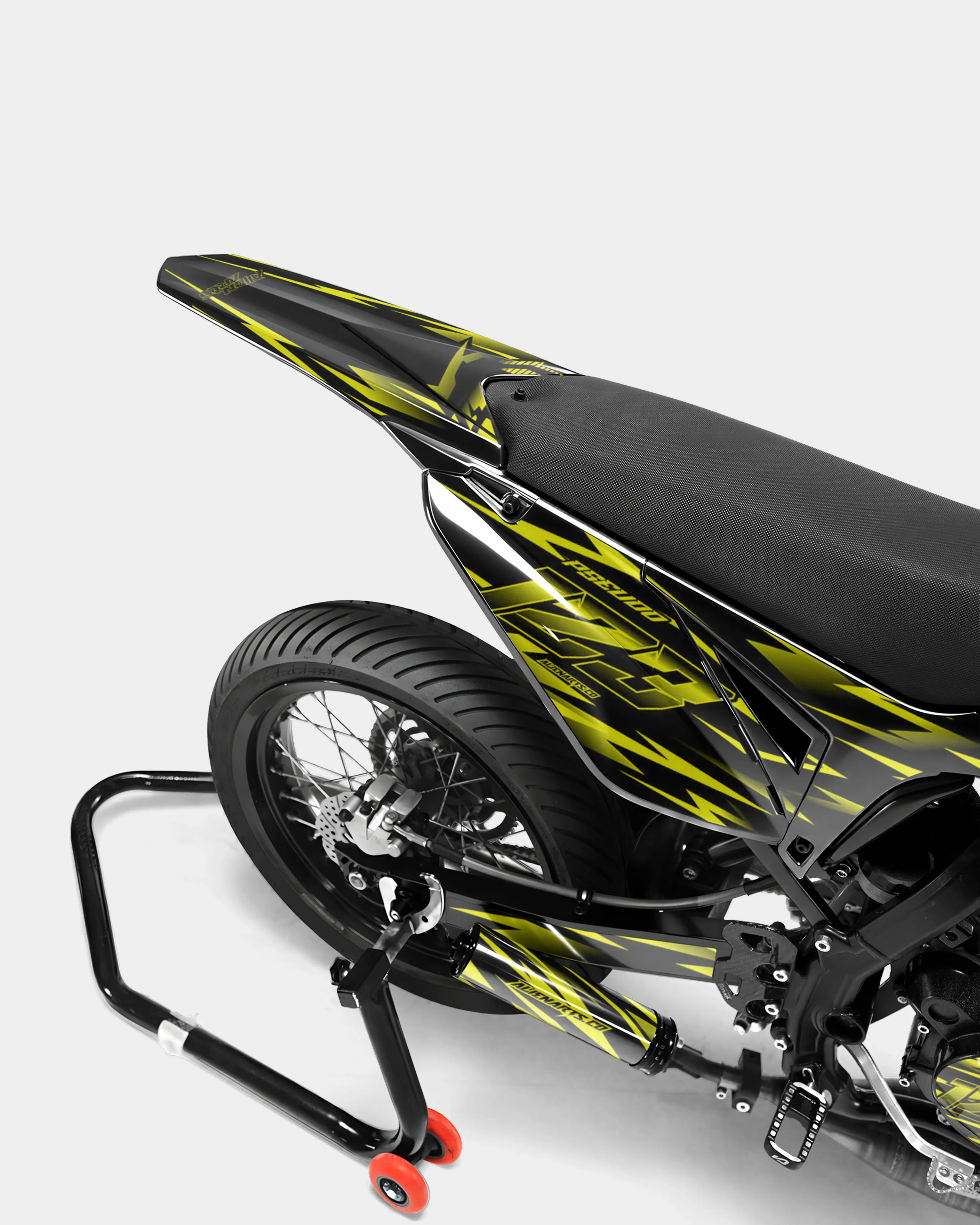 LIEN- Kit deco SHERCO 50cc - Jaune - Image 4