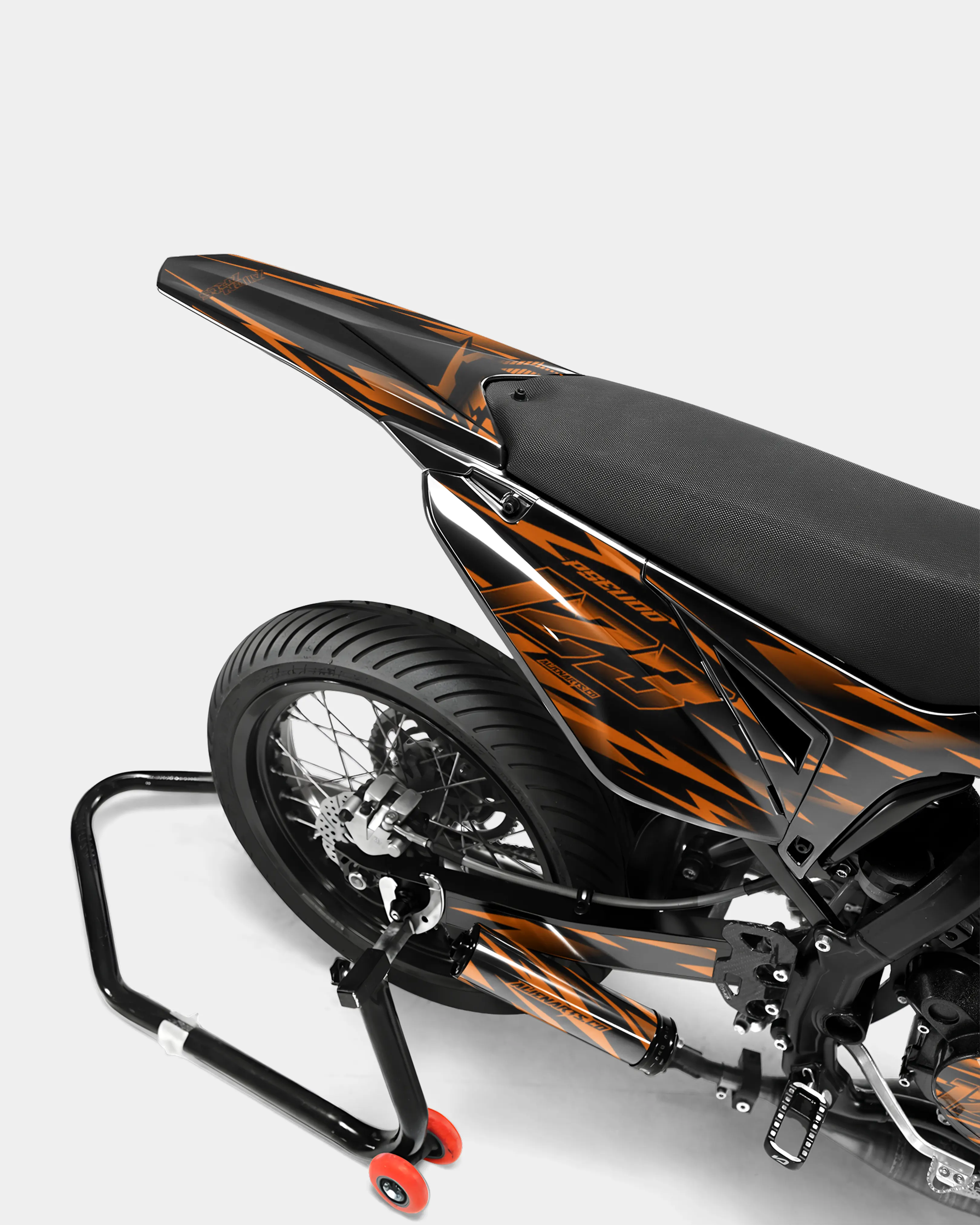 LIEN- Kit deco SHERCO 50cc - Orange - Image 4