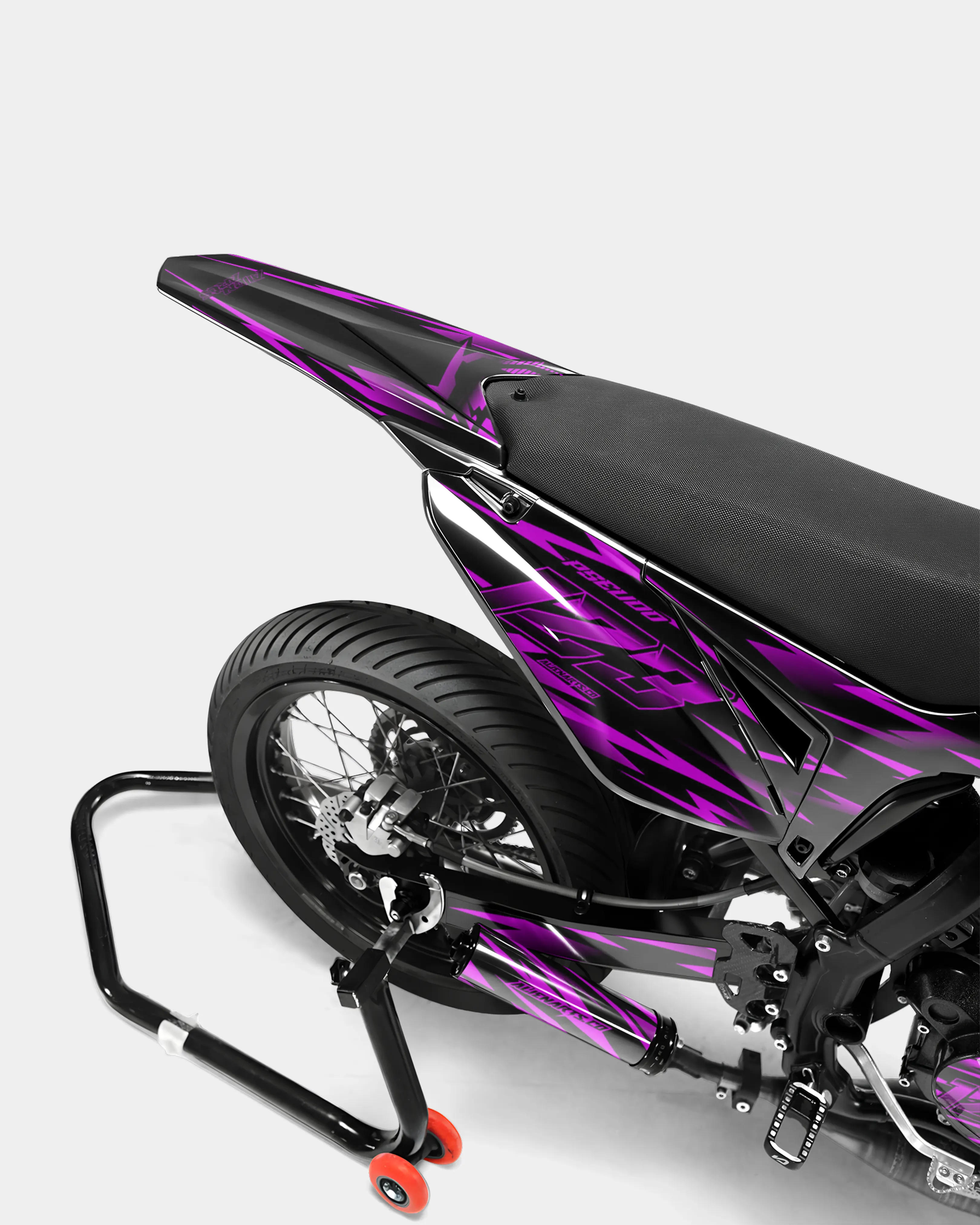 LIEN- Kit deco SHERCO 50cc - Rose - Image 4