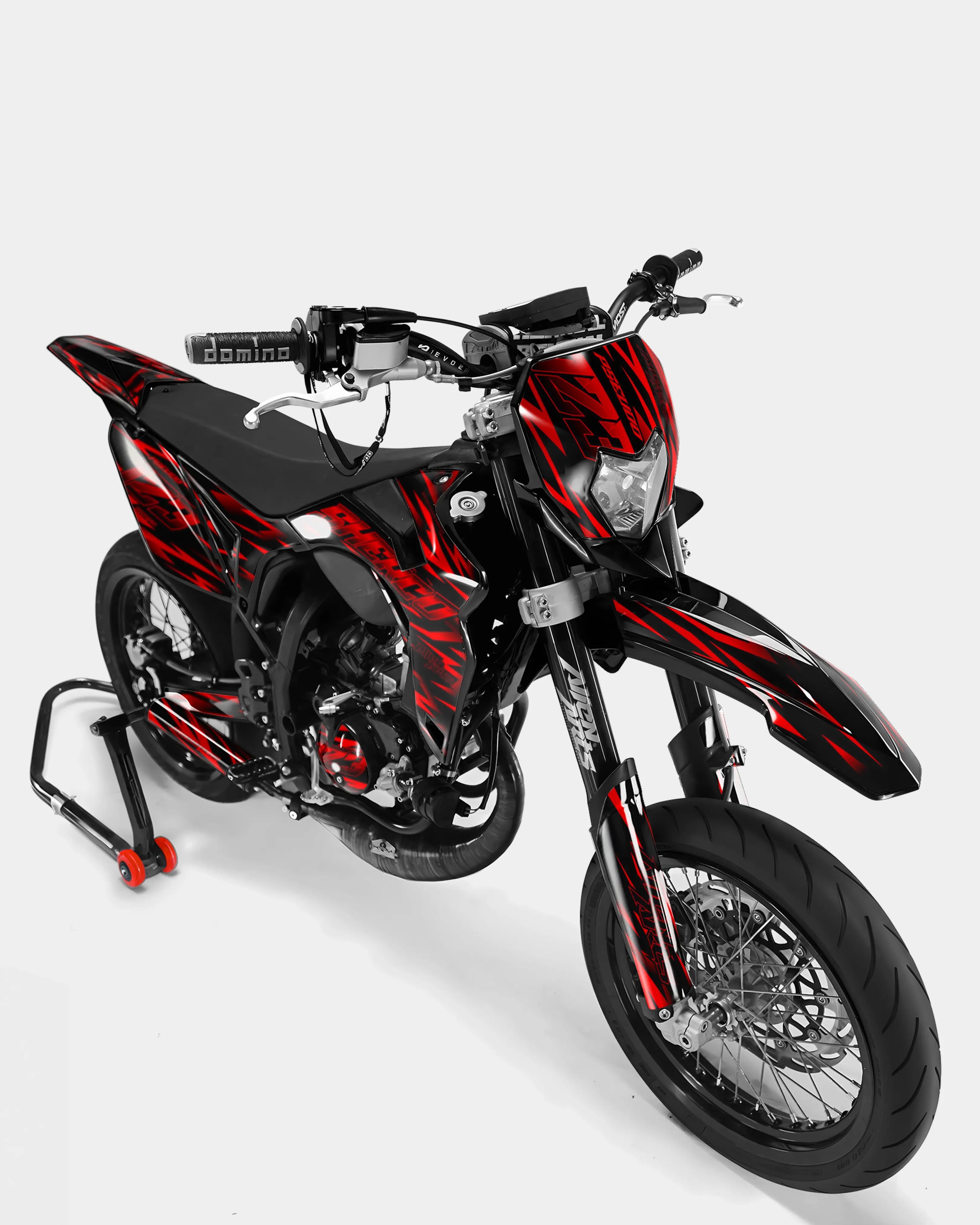 LIEN- Kit deco SHERCO 50cc - Rouge - Image 2