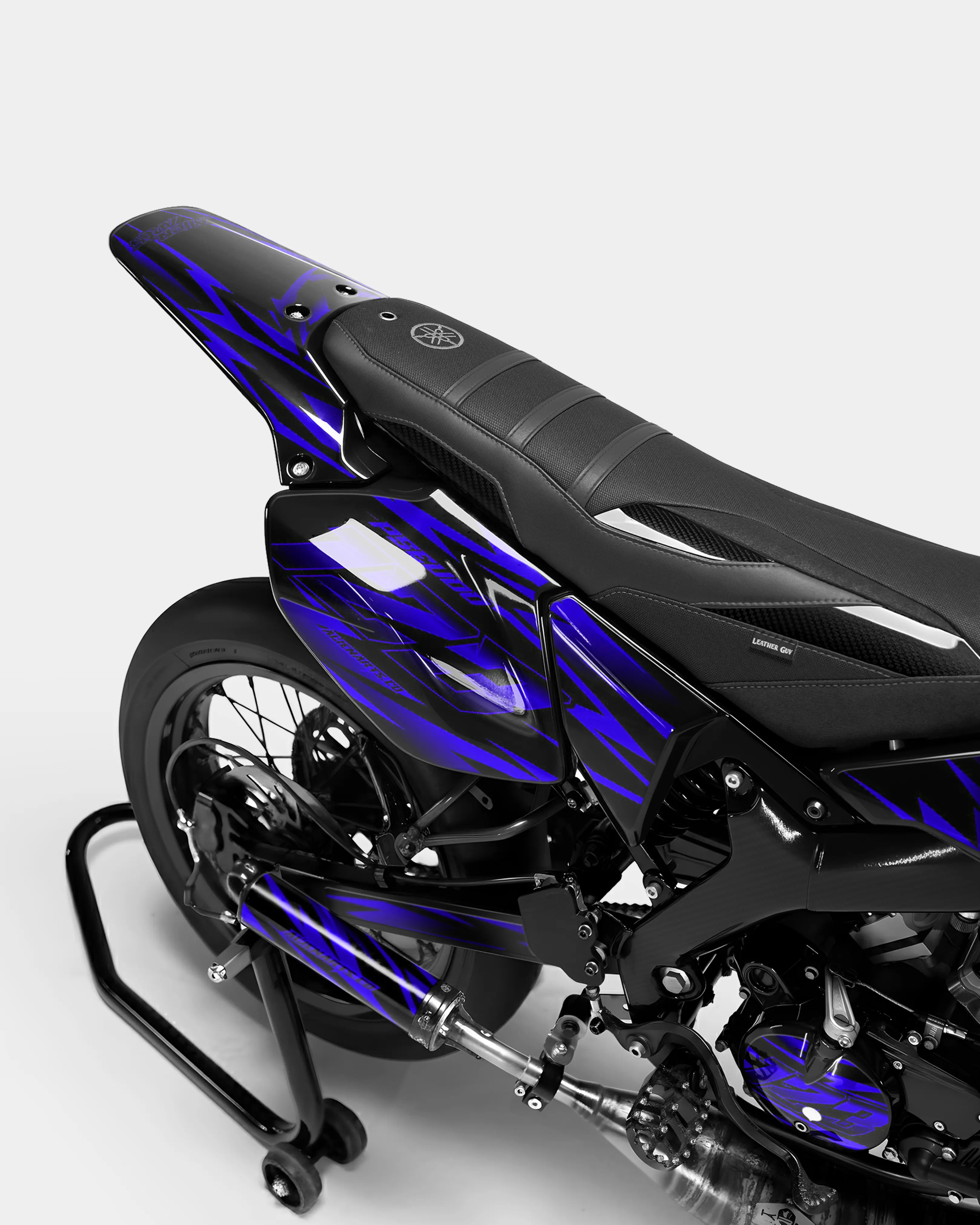 LIEN - Kit deco YAMAHA DT 50cc - Bleu foncé - Image 3