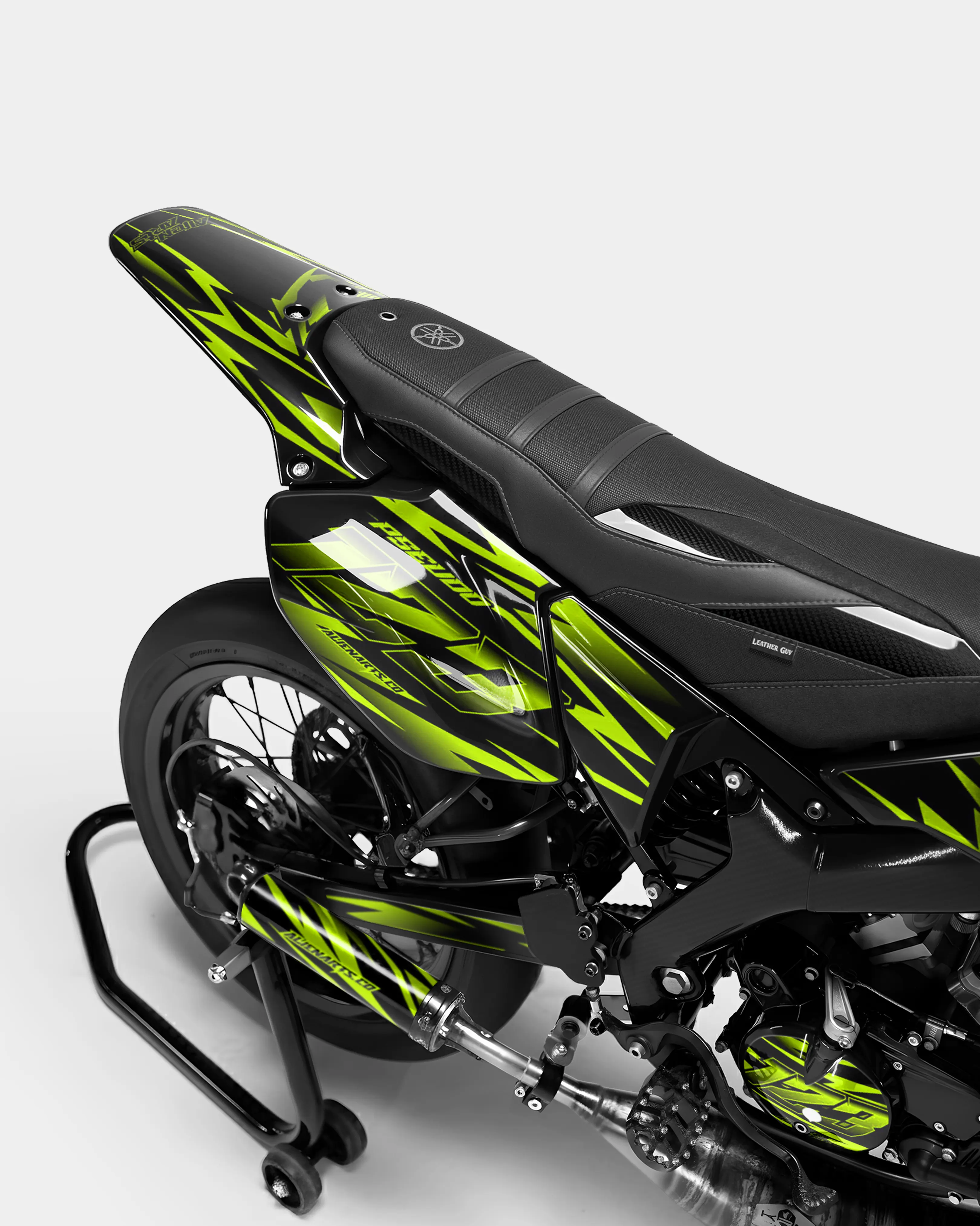 LIEN - Kit deco YAMAHA DT 50cc - Jaune - Image 3