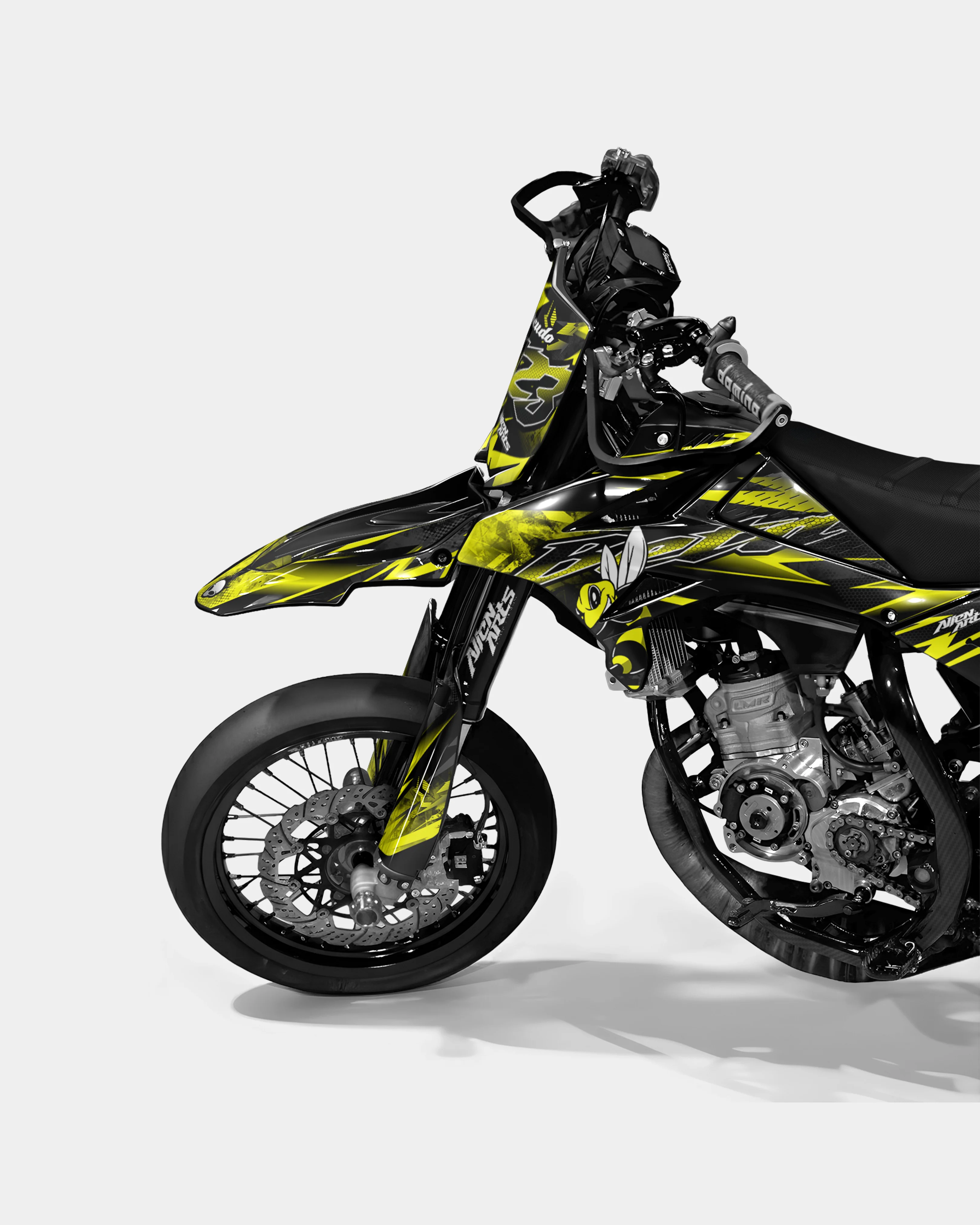 LISSE - Kit deco BETA 50cc - Jaune - Image 2