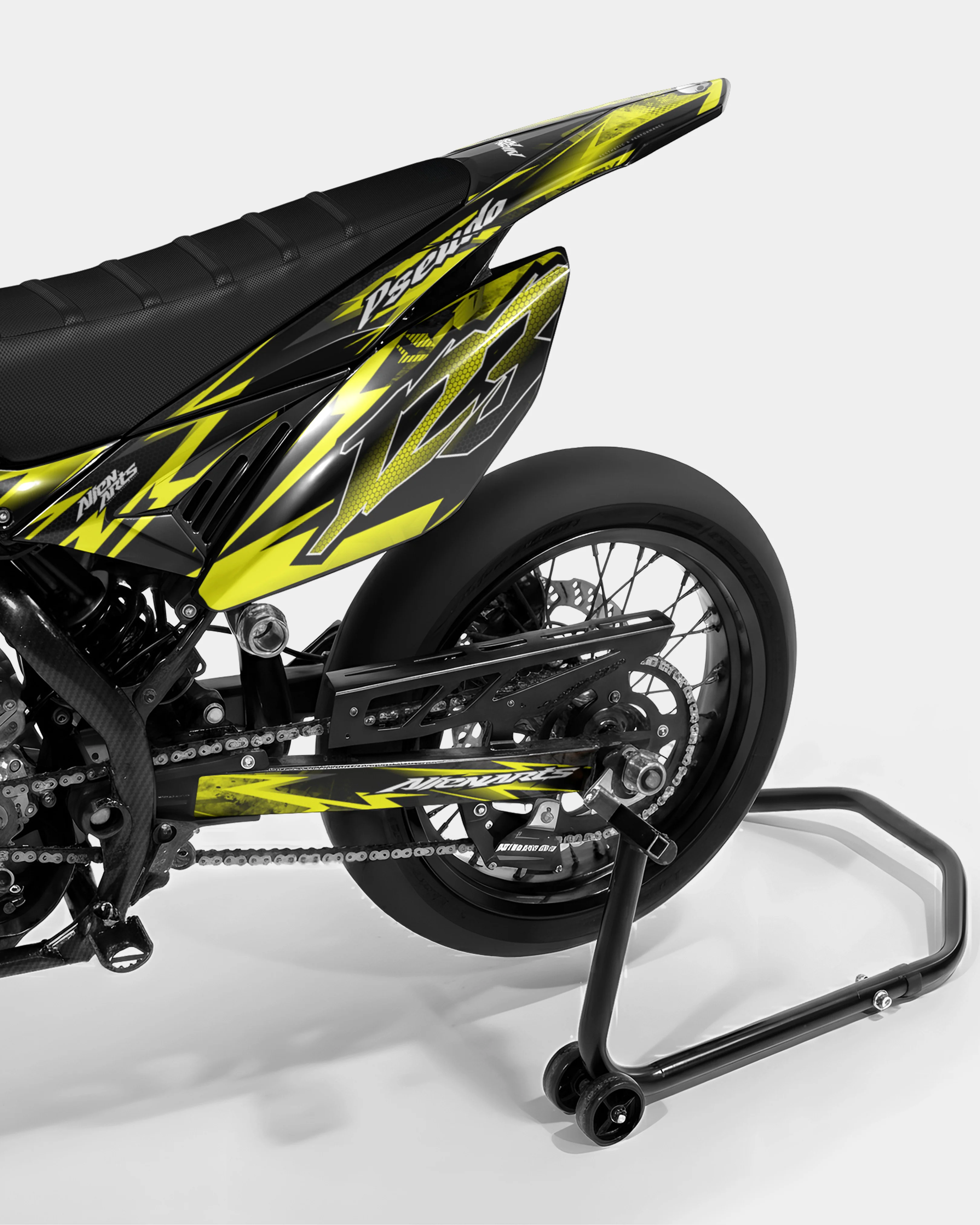 LISSE - Kit deco BETA 50cc - Jaune - Image 3