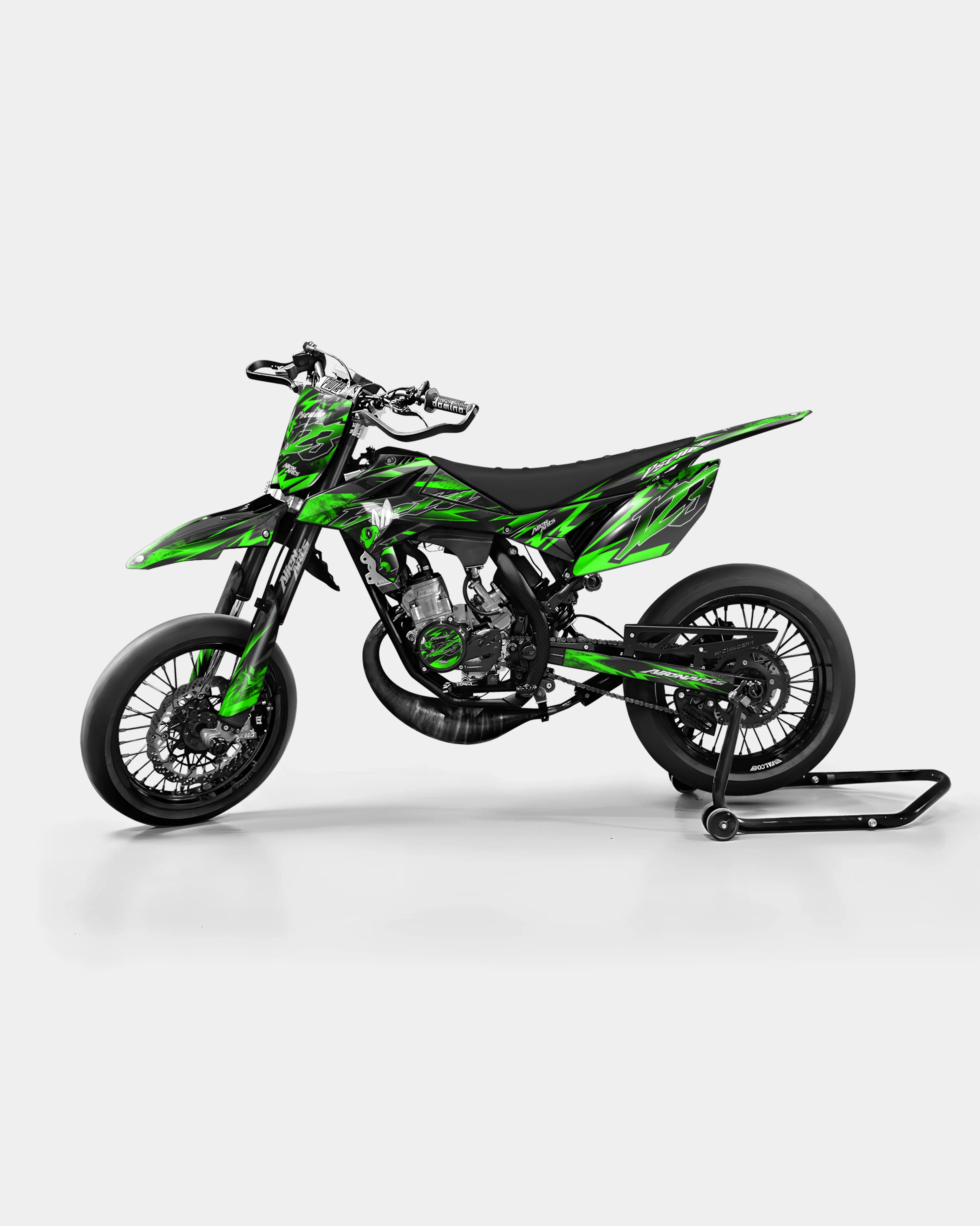 LISSE - Kit deco BETA 50cc - Vert