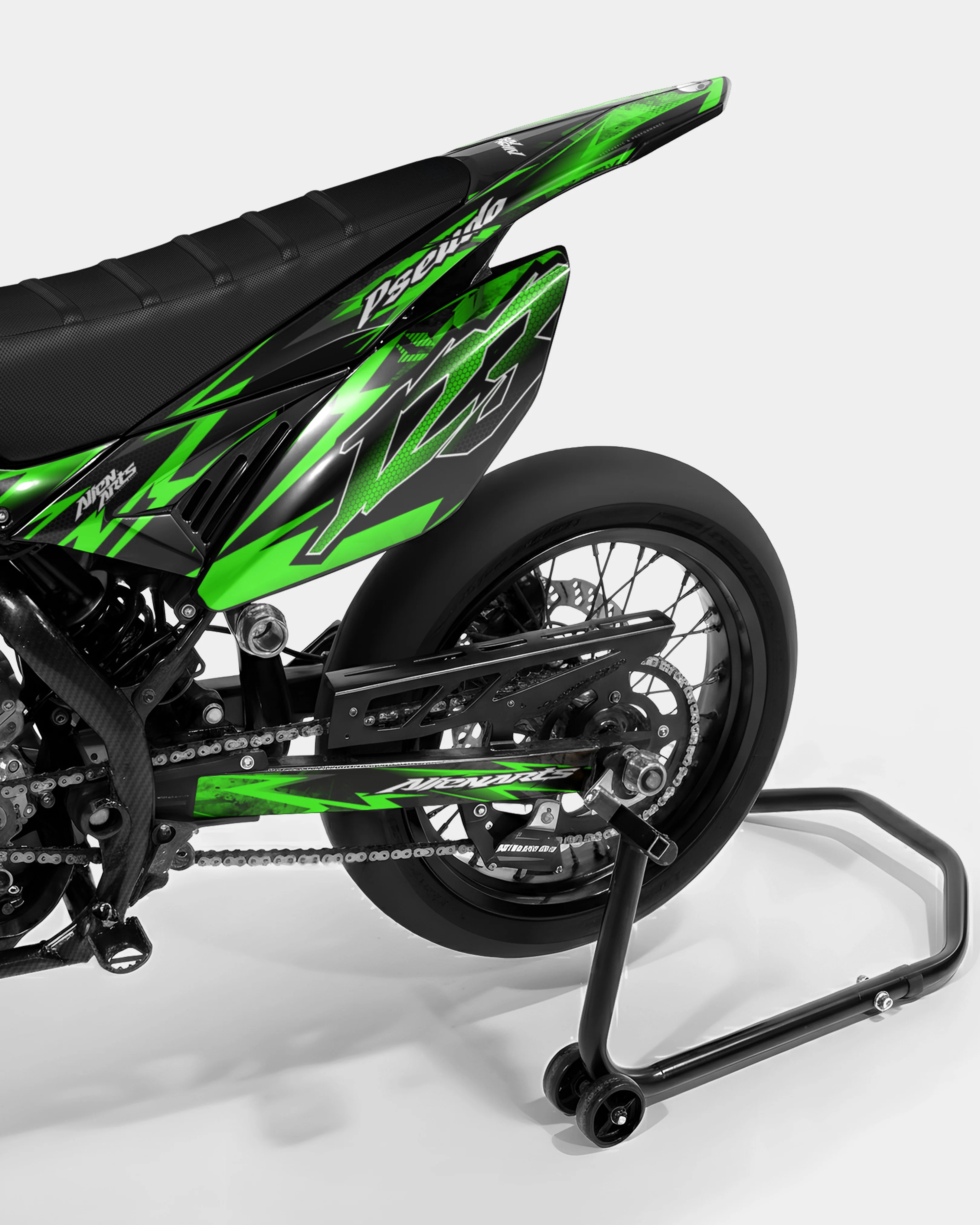 LISSE - Kit deco BETA 50cc - Vert - Image 3