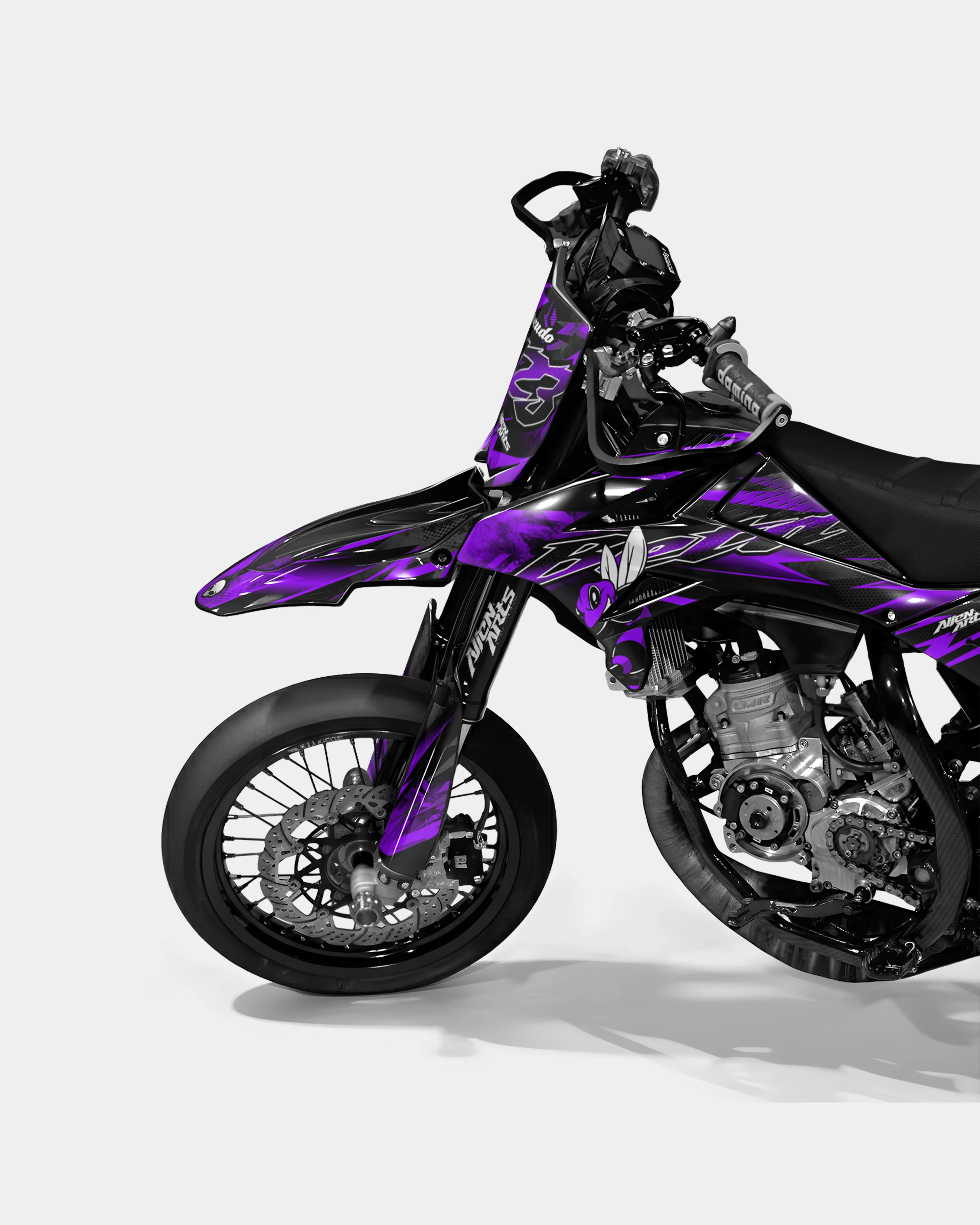 LISSE - Kit deco BETA 50cc - Violet - Image 2