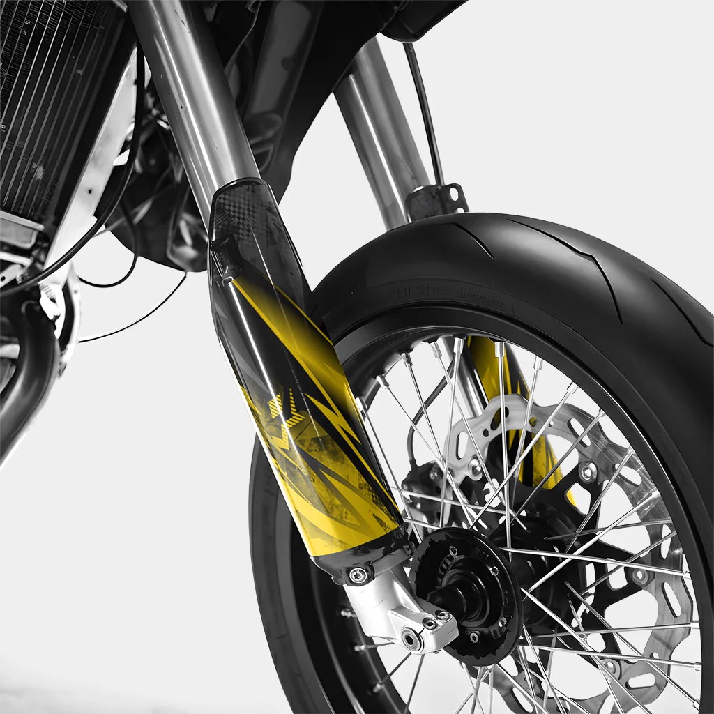 LISSE - Kit deco DERBI 50cc - Jaune Foncé - Image 4
