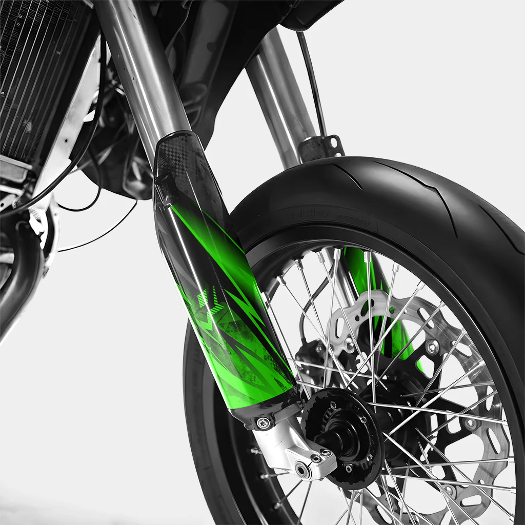 LISSE - Kit deco DERBI 50cc - Vert - Image 4