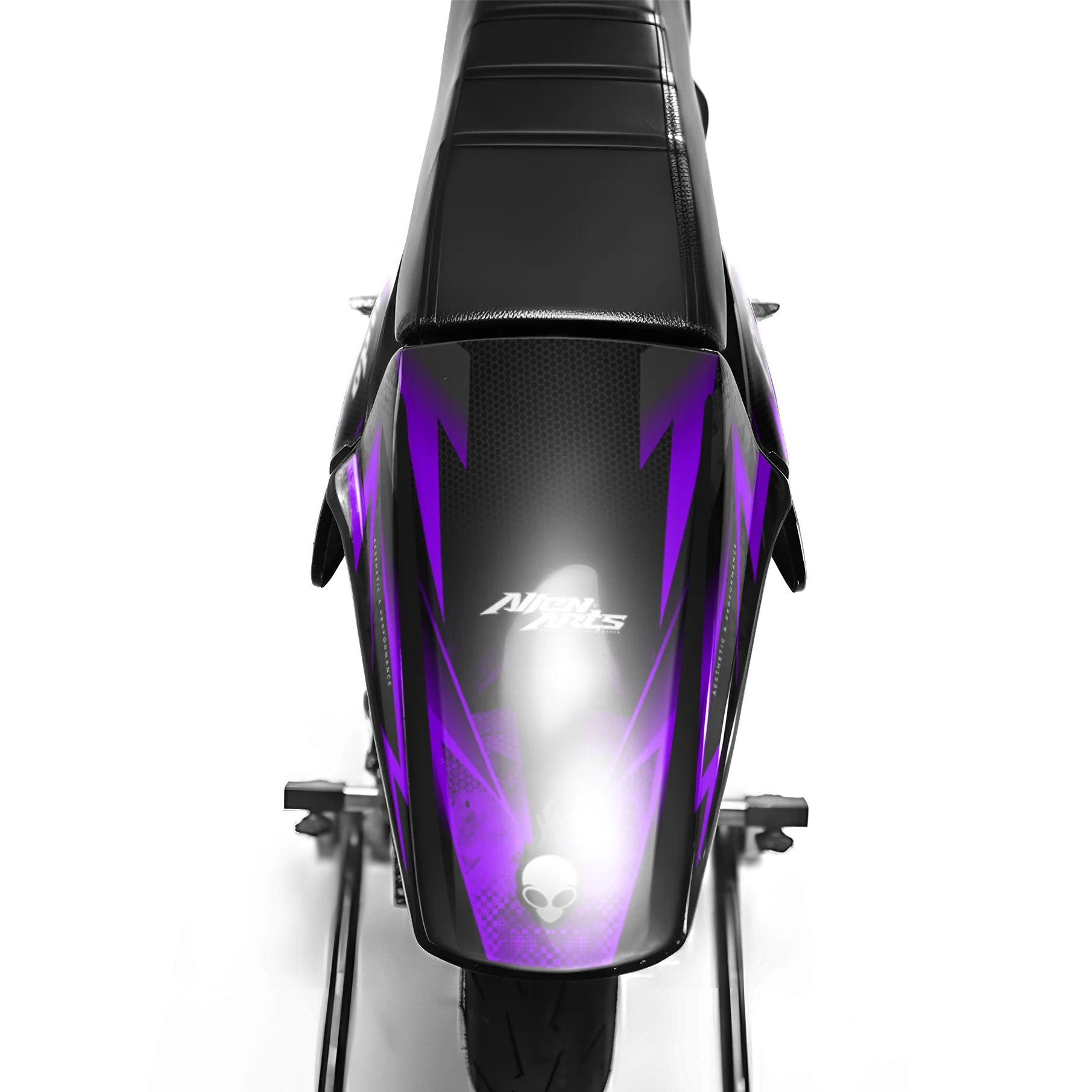 LISSE - Kit deco DERBI 50cc - Violet - Image 3