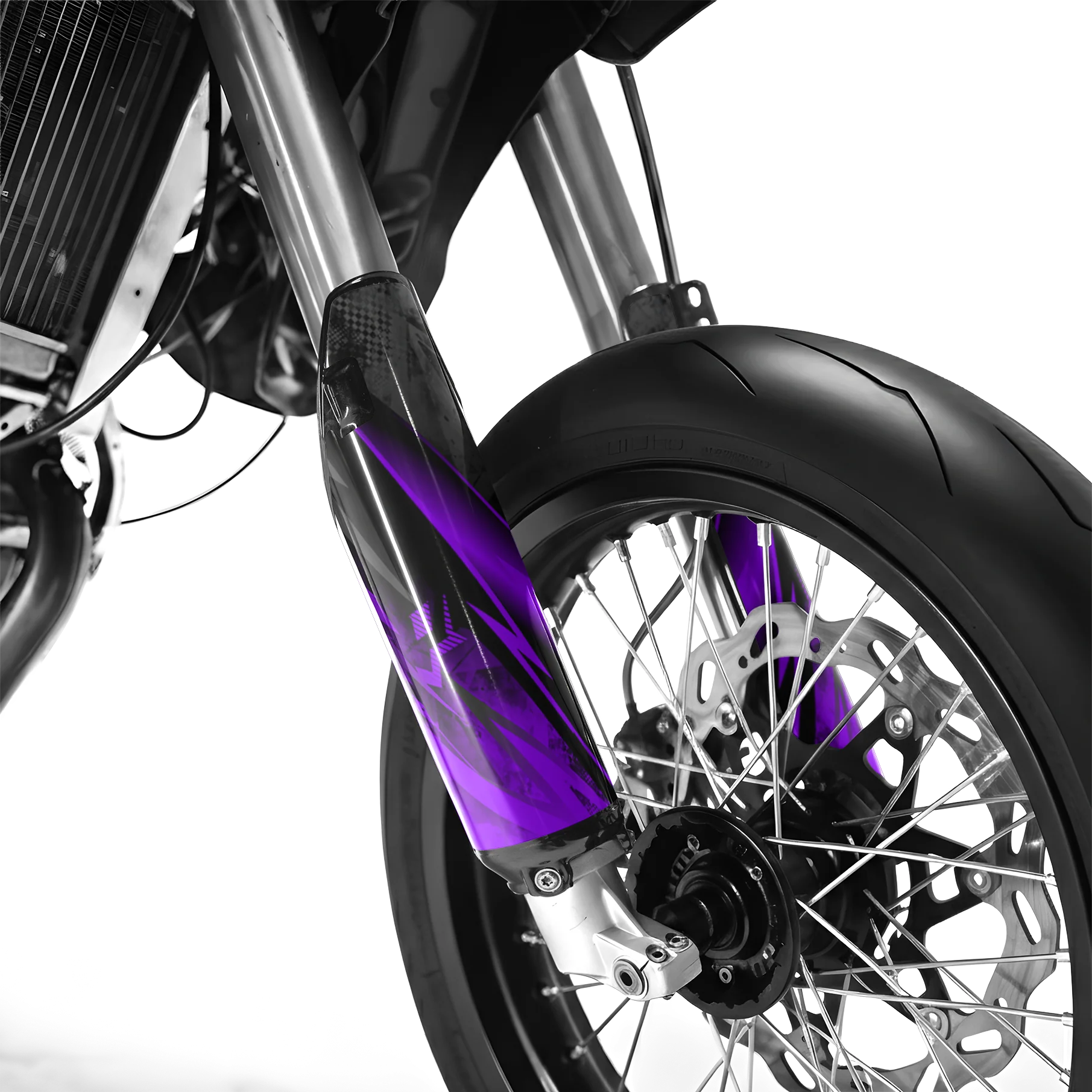 LISSE - Kit deco DERBI 50cc - Violet - Image 4