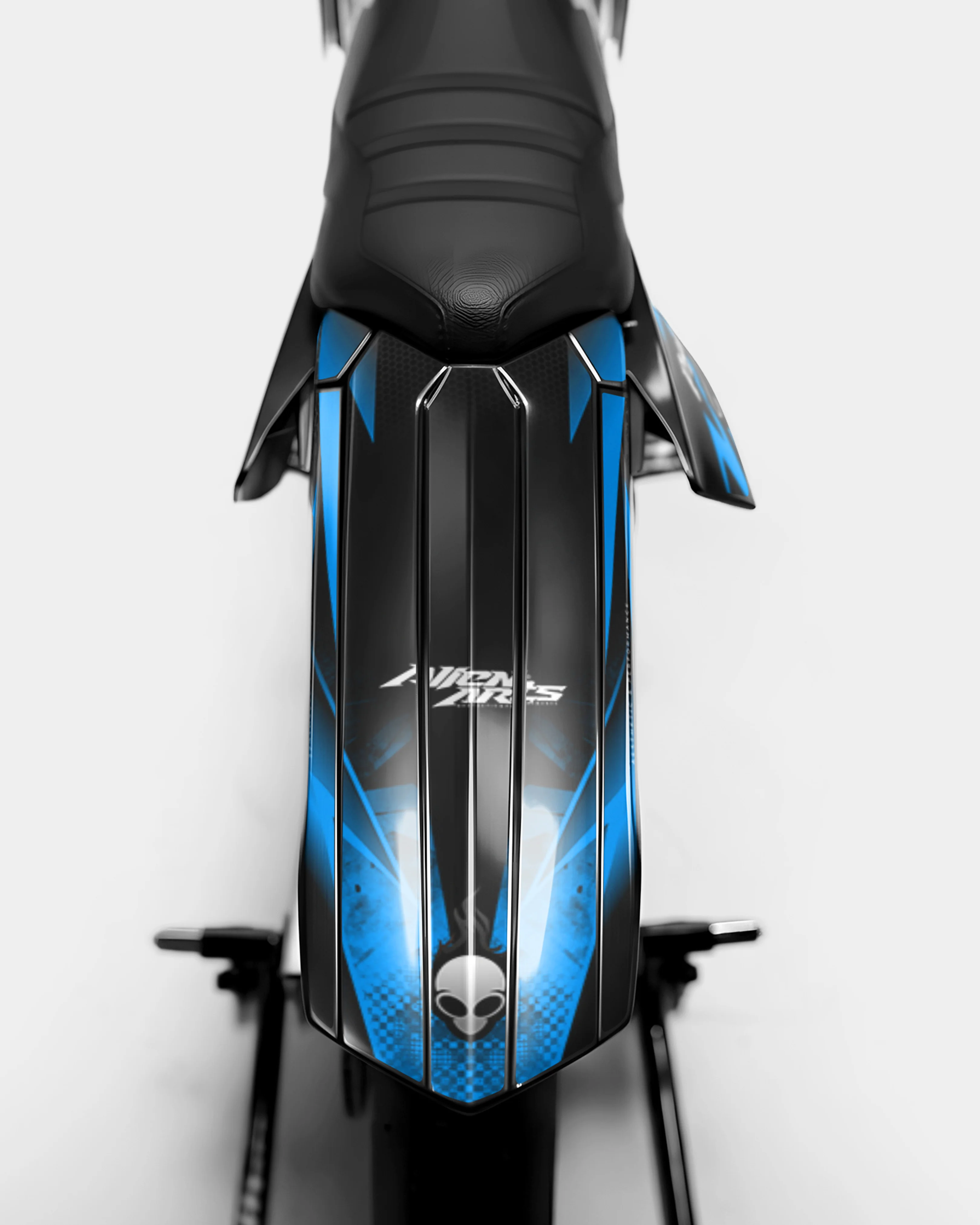 LISSE - Kit deco RIEJU 50cc - Bleu - Image 3