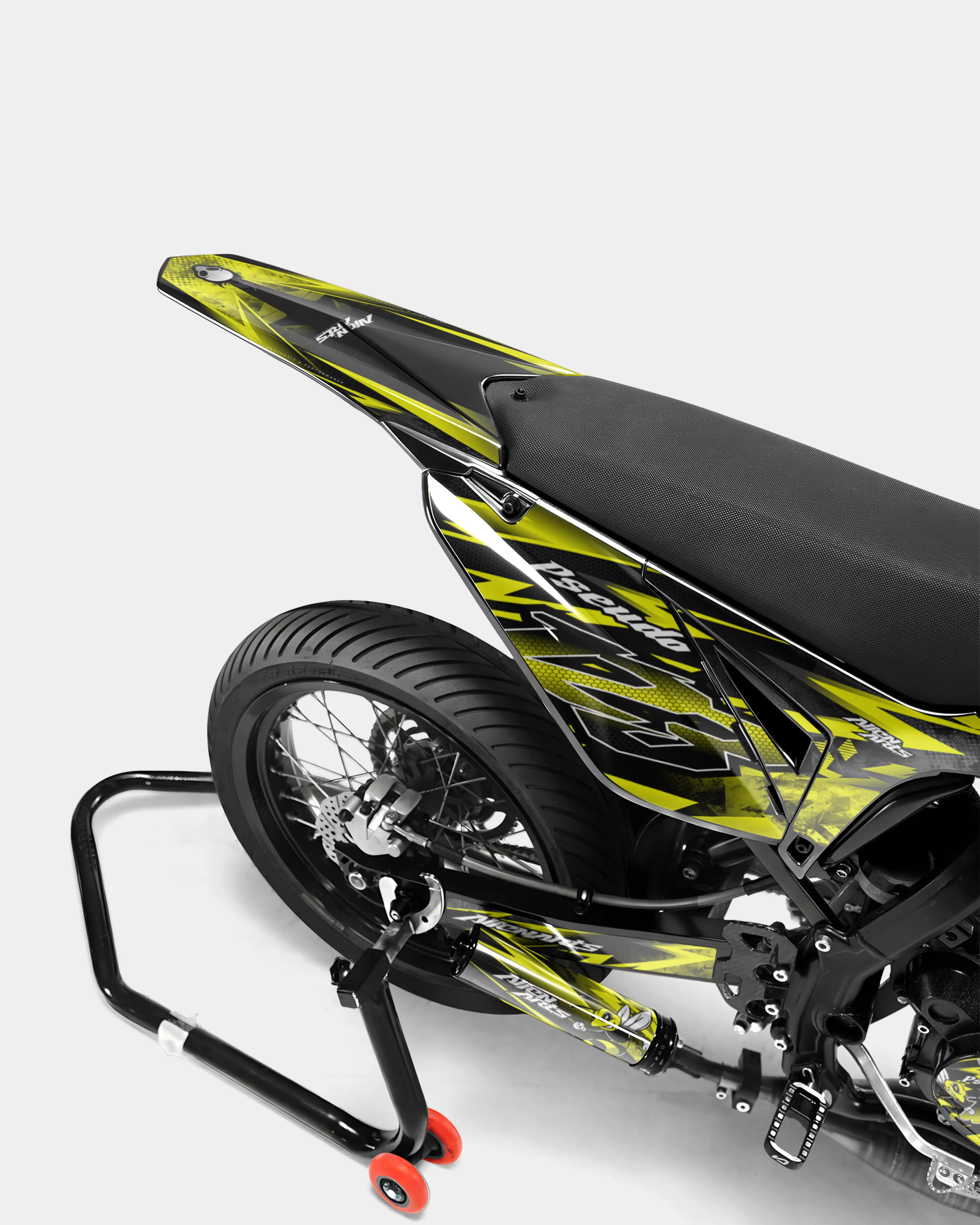 LISSE- Kit deco SHERCO 50cc - Jaune - Image 4