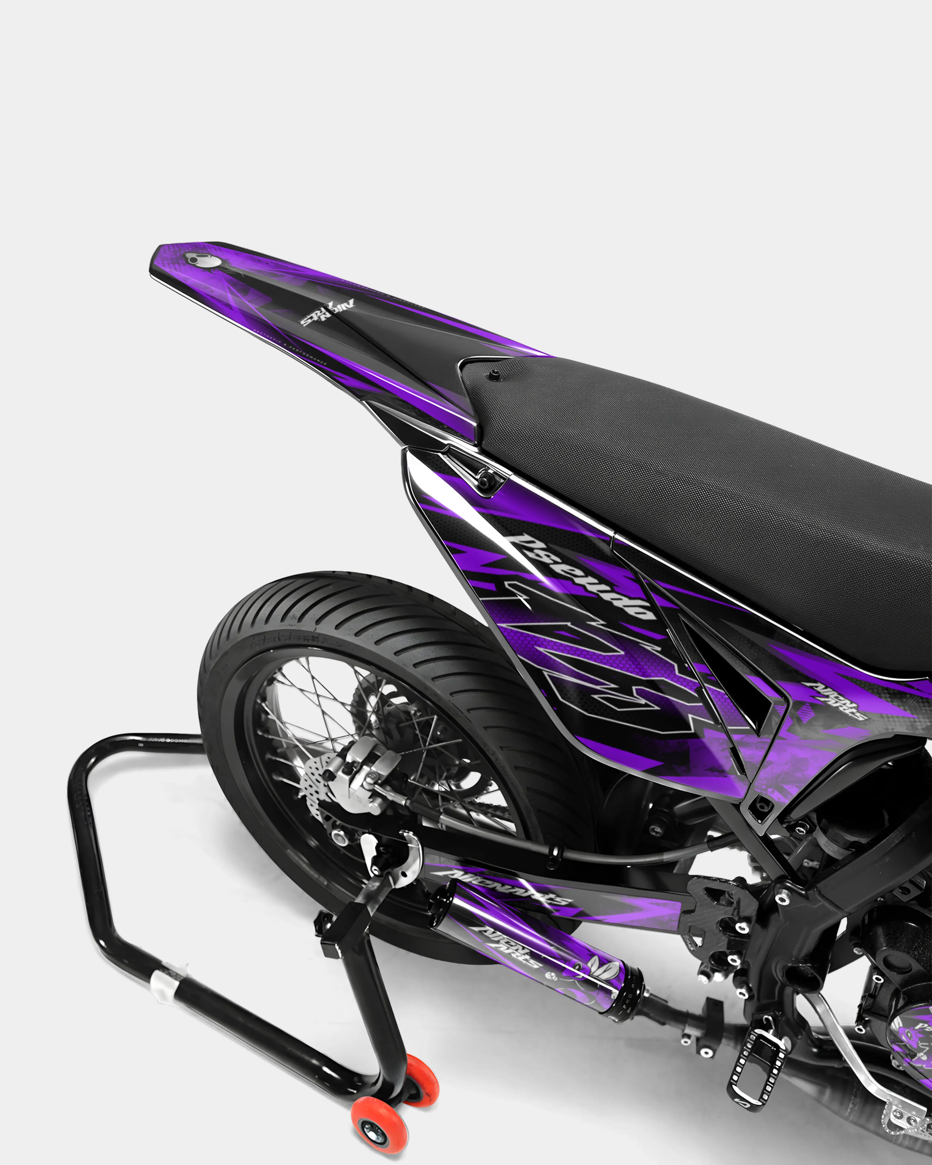 LISSE- Kit deco SHERCO 50cc - Violet - Image 4