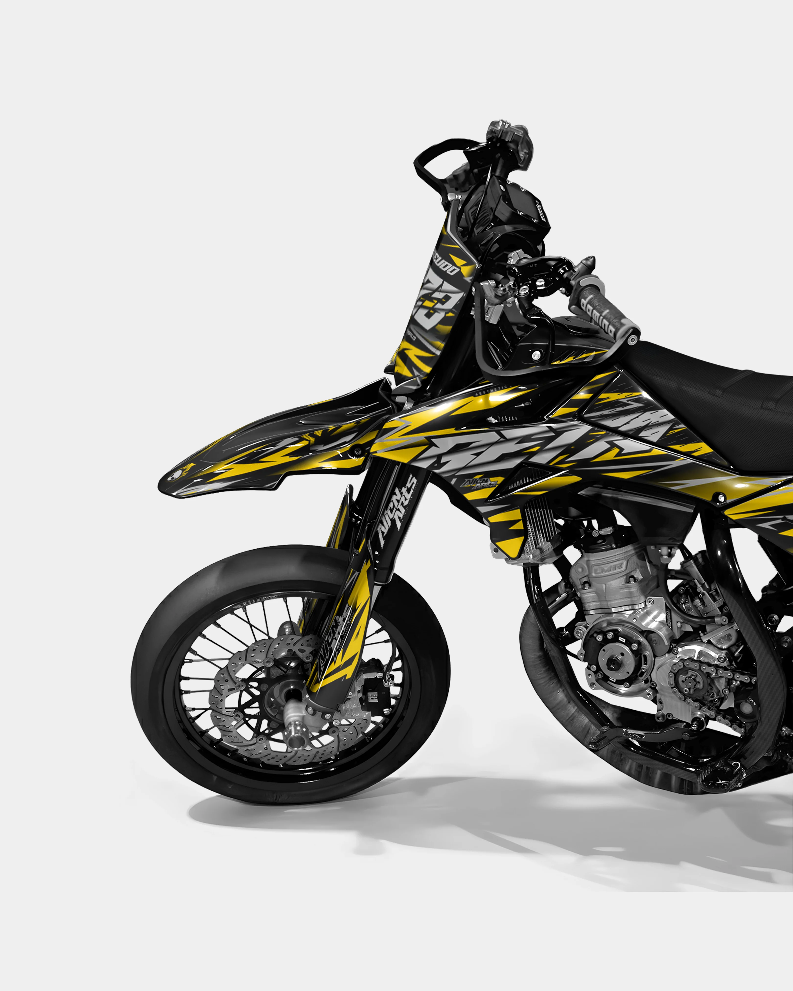 LUEUR - Kit deco BETA 50cc - Jaune Foncé - Image 2