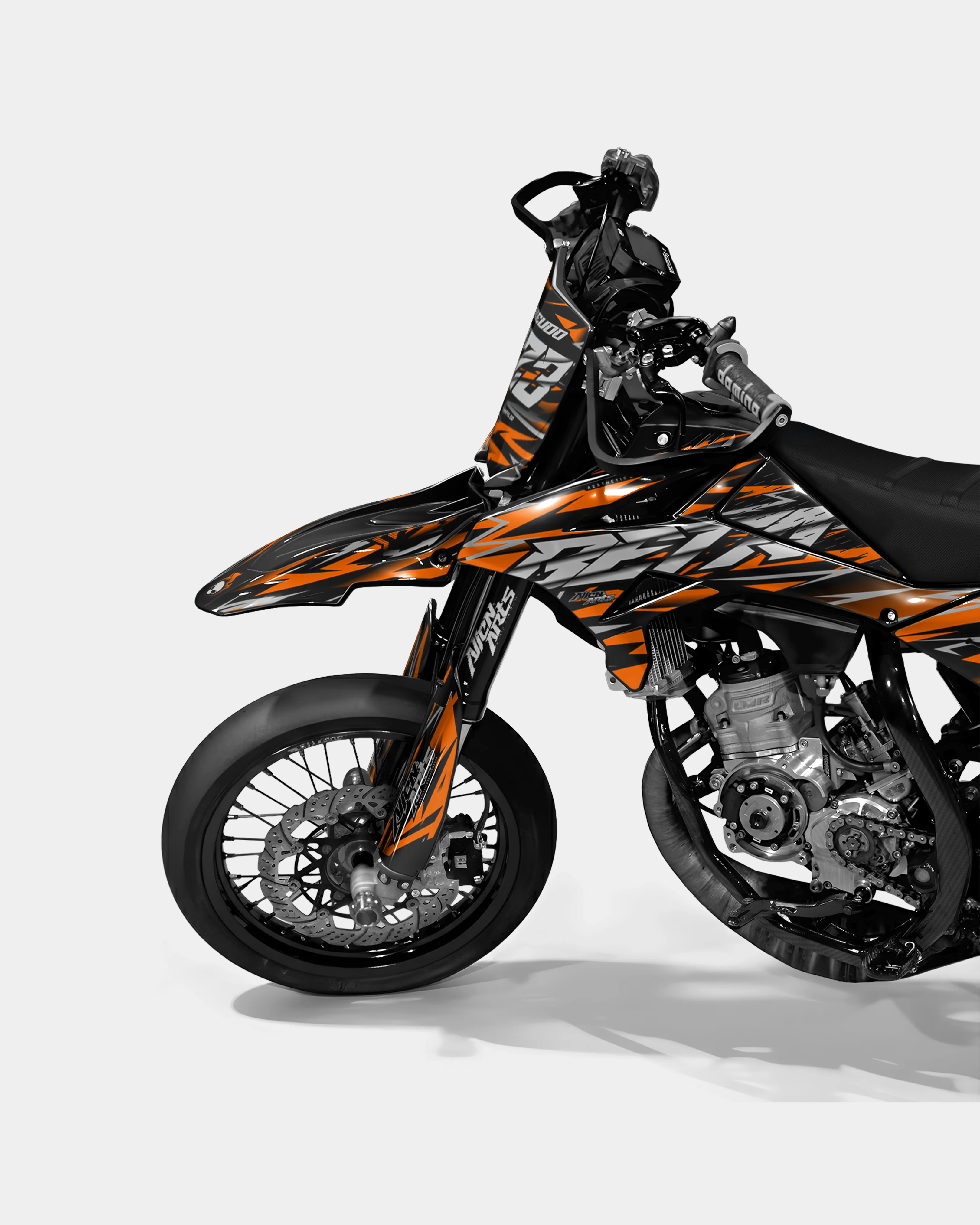 LUEUR - Kit deco BETA 50cc - Orange - Image 2