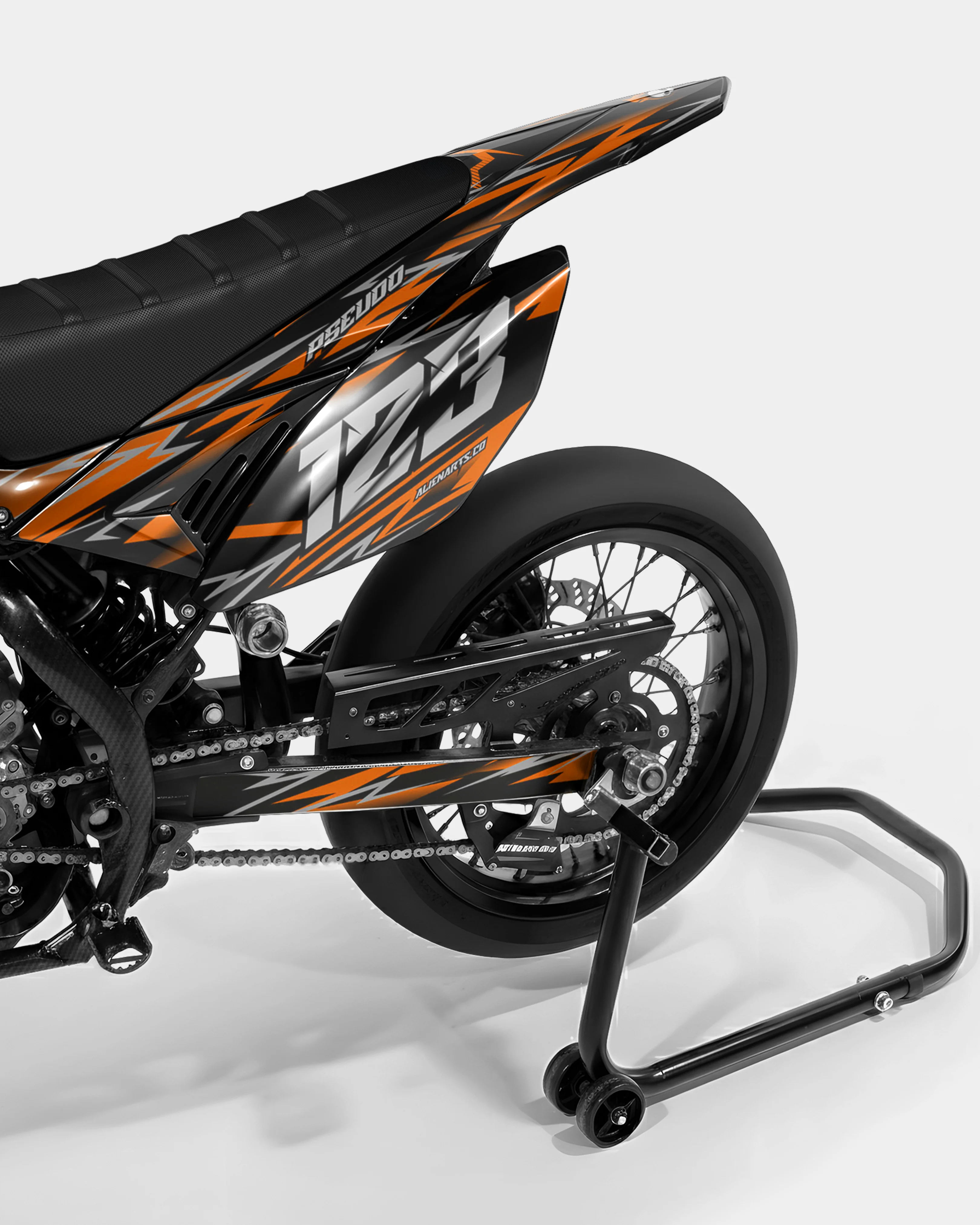 LUEUR - Kit deco BETA 50cc - Orange - Image 3