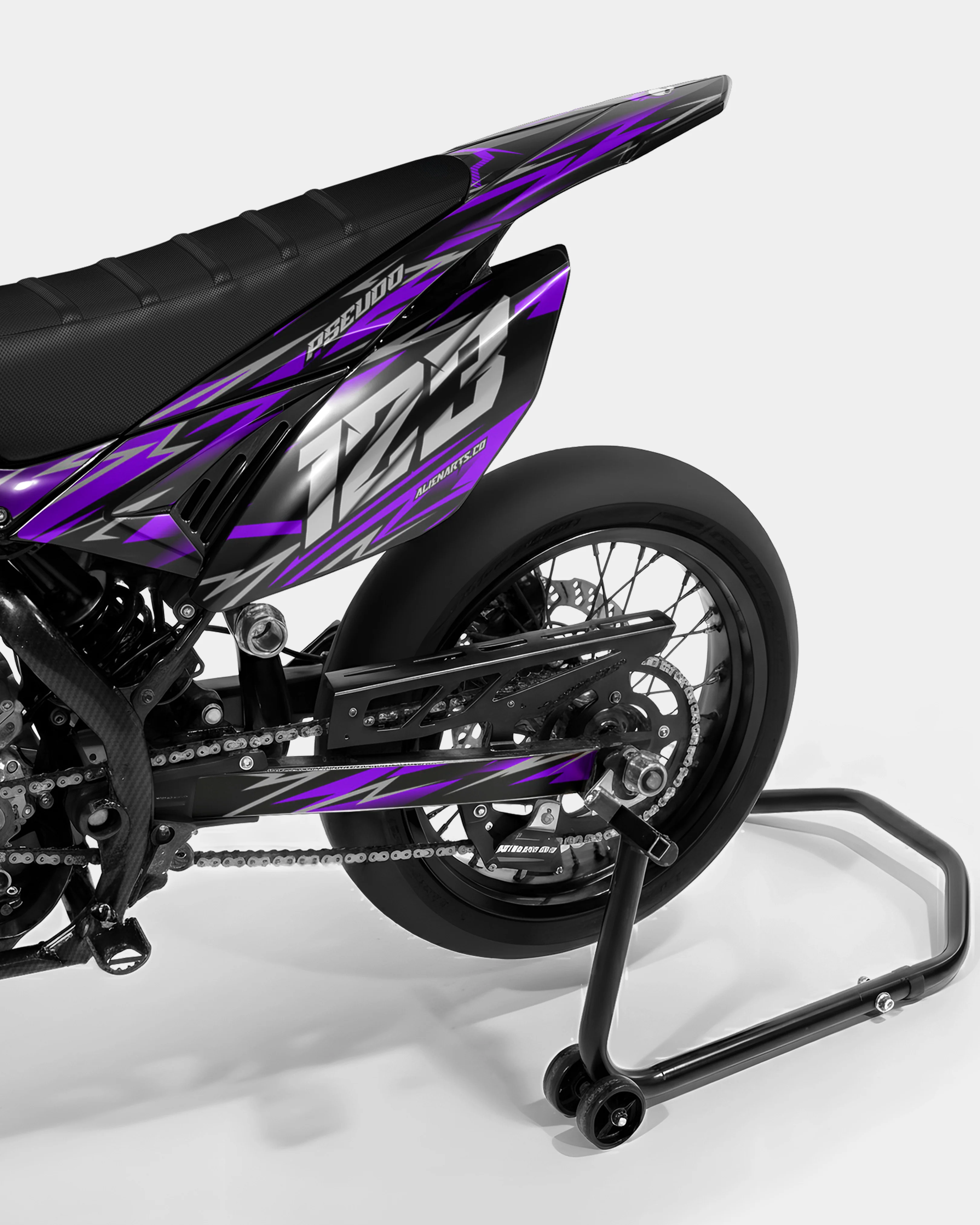 LUEUR - Kit deco BETA 50cc - Violet - Image 3