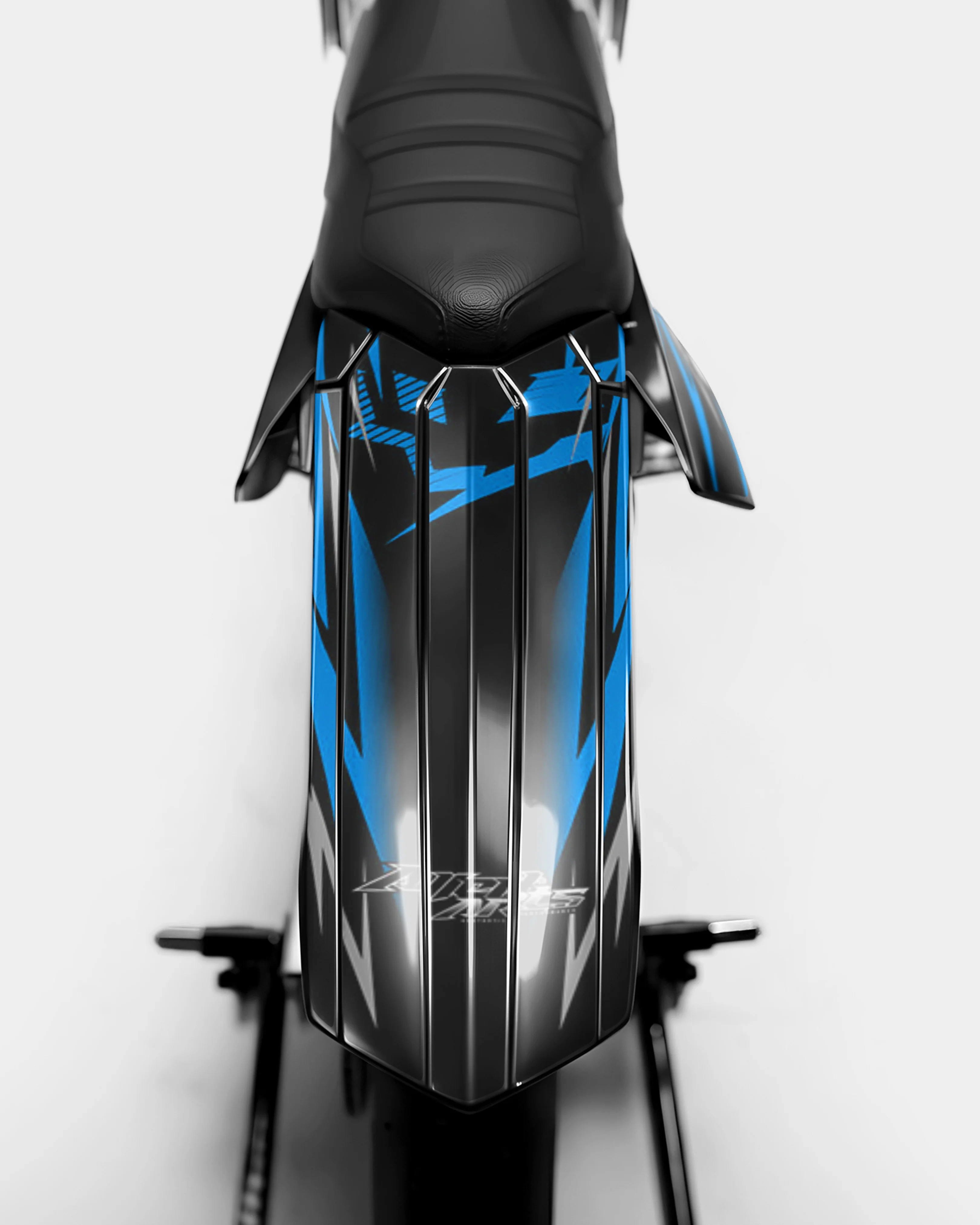 LUEUR - Kit deco RIEJU 50cc - Bleu - Image 3