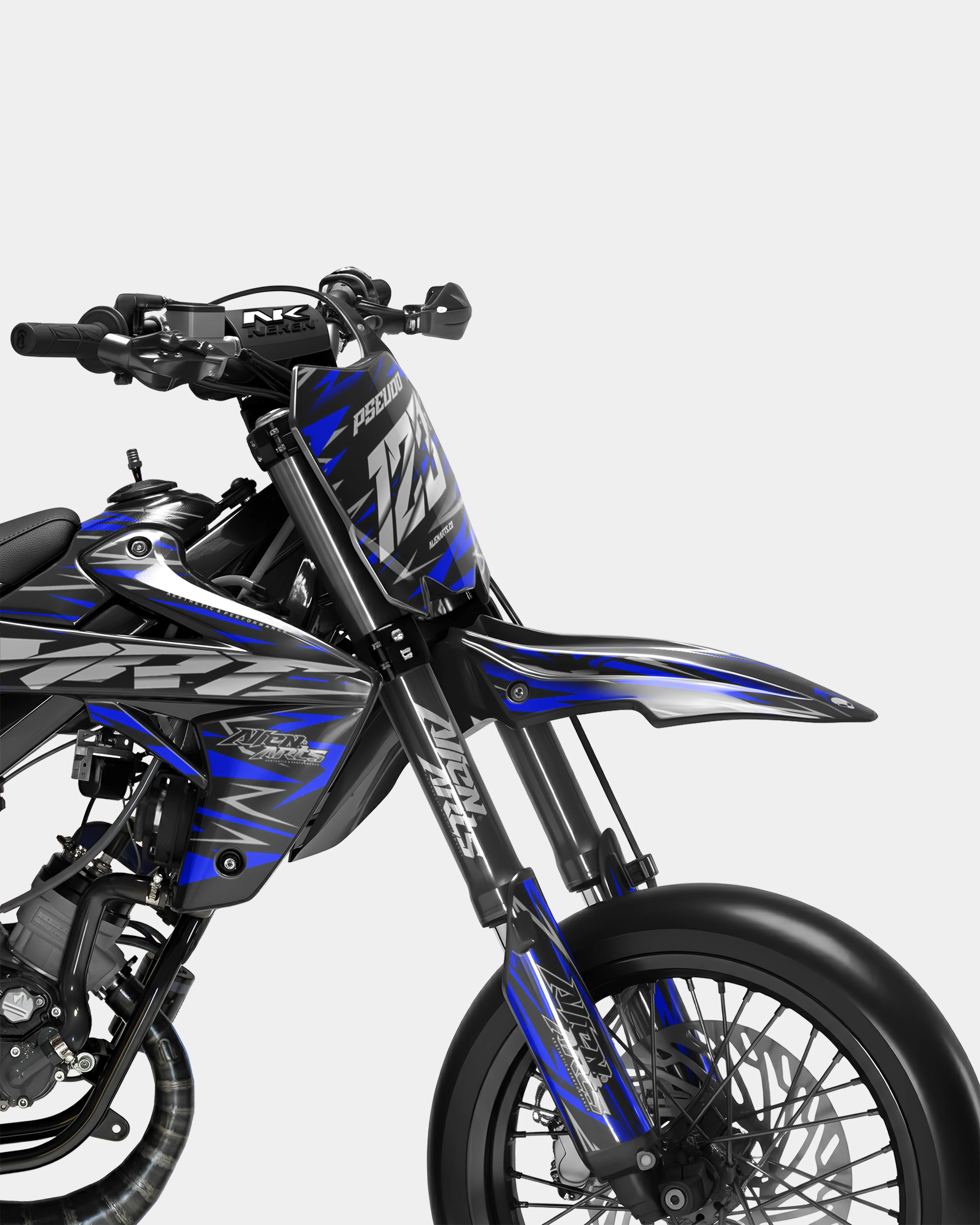 LUEUR - Kit deco RIEJU 50cc - Bleu Foncé - Image 2