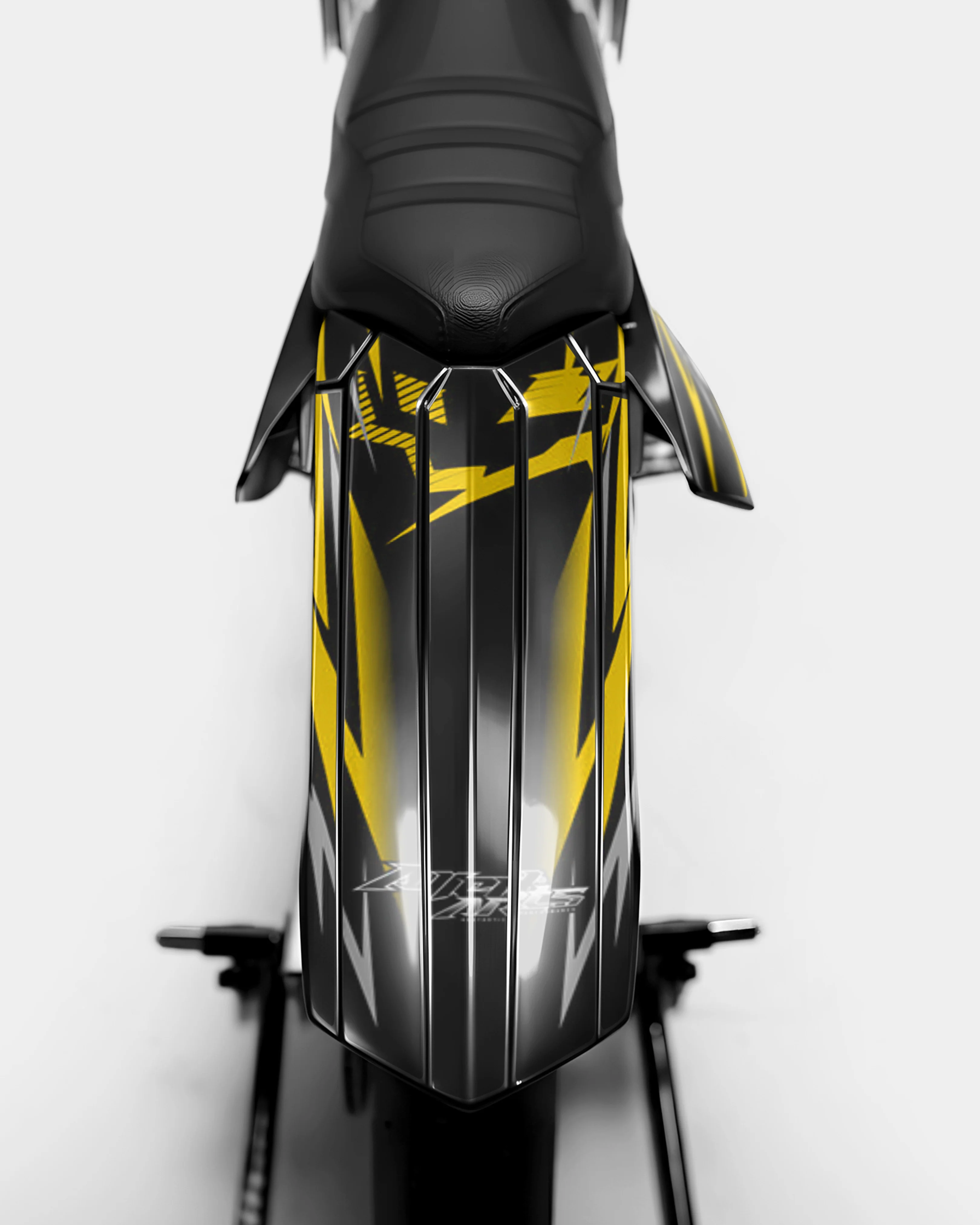 LUEUR - Kit deco RIEJU 50cc - Jaune Foncé - Image 3