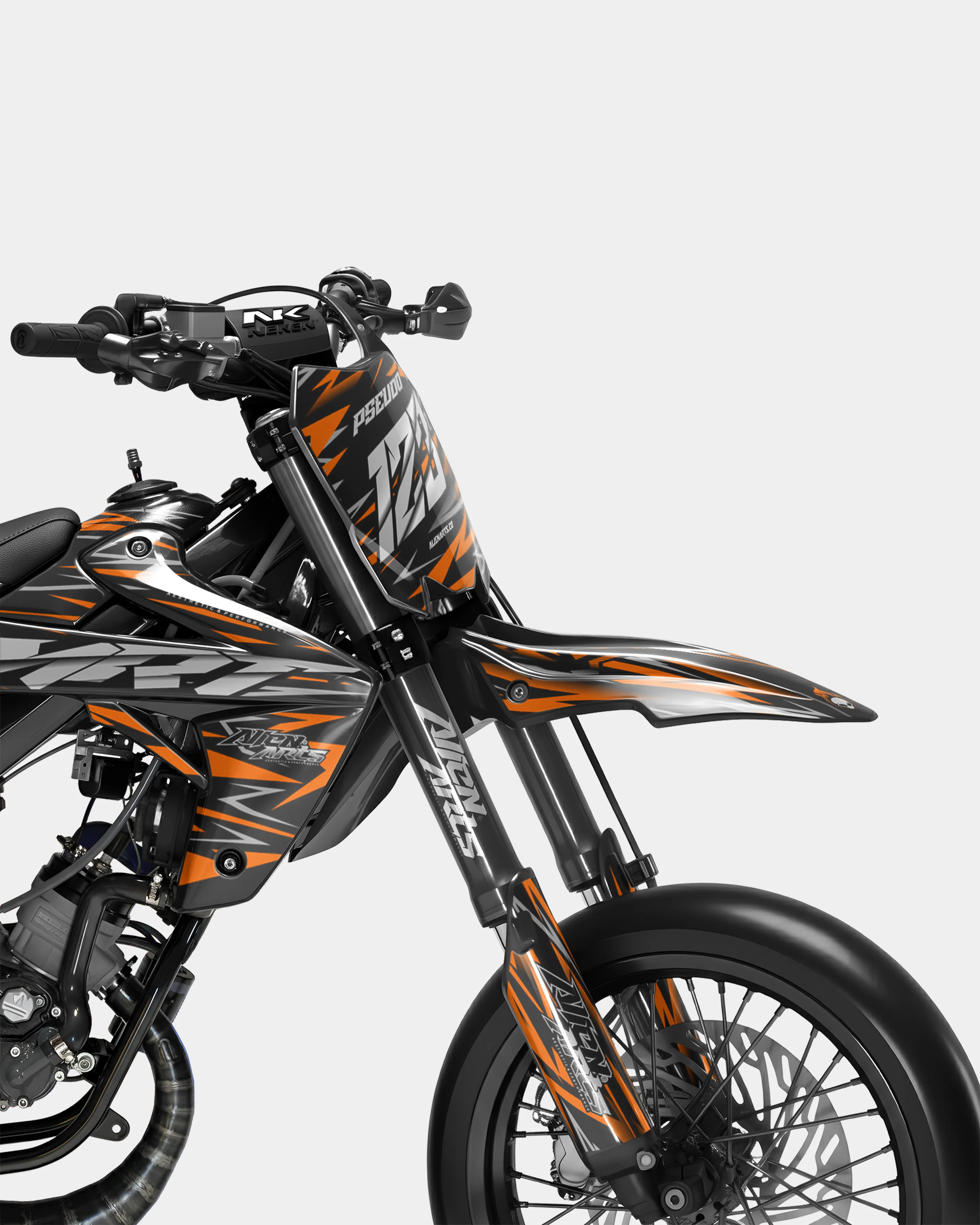 LUEUR - Kit deco RIEJU 50cc - Orange - Image 2