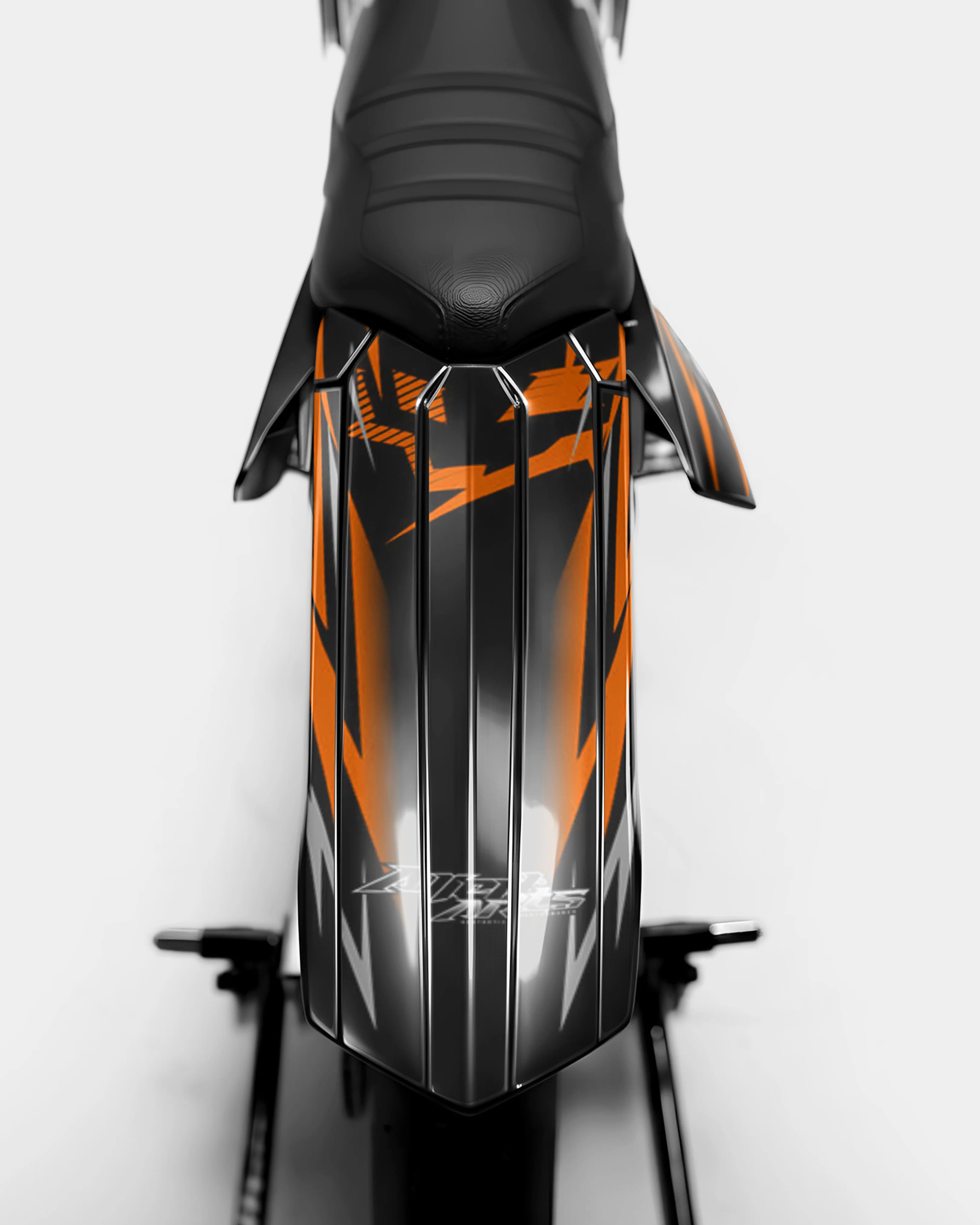 LUEUR - Kit deco RIEJU 50cc - Orange - Image 3