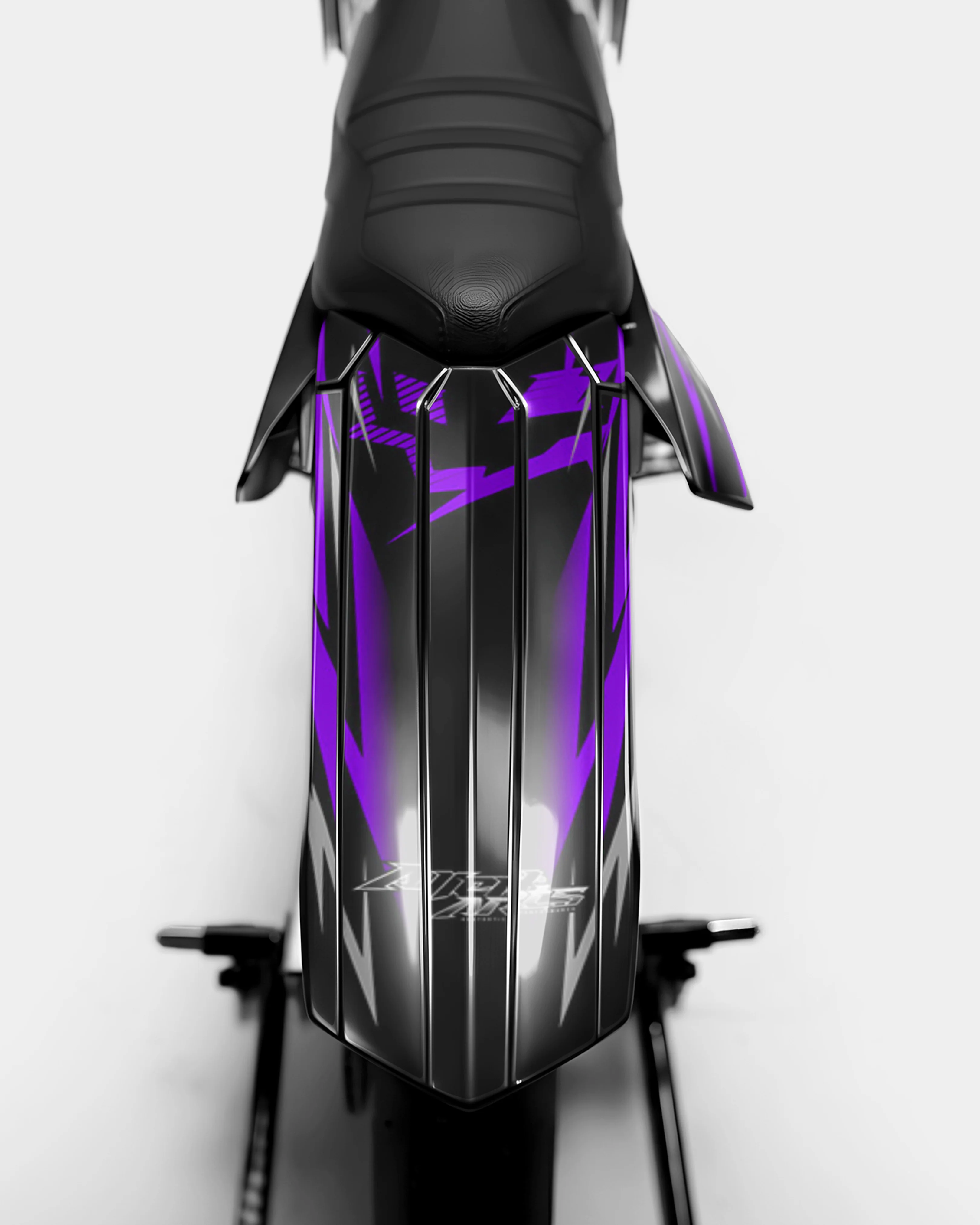 LUEUR - Kit deco RIEJU 50cc - Violet - Image 3