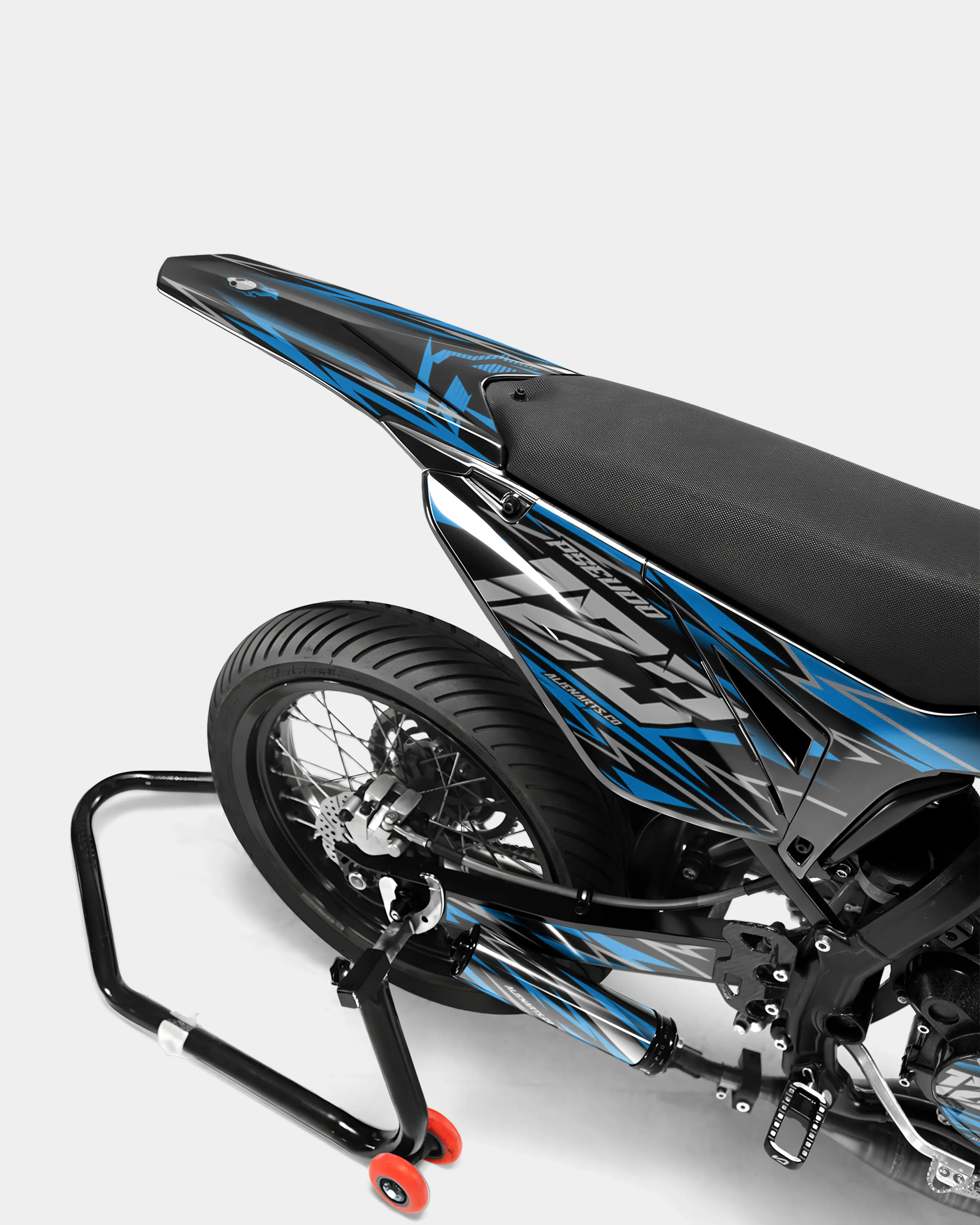 LUEUR- Kit deco SHERCO 50cc - Bleu - Image 4