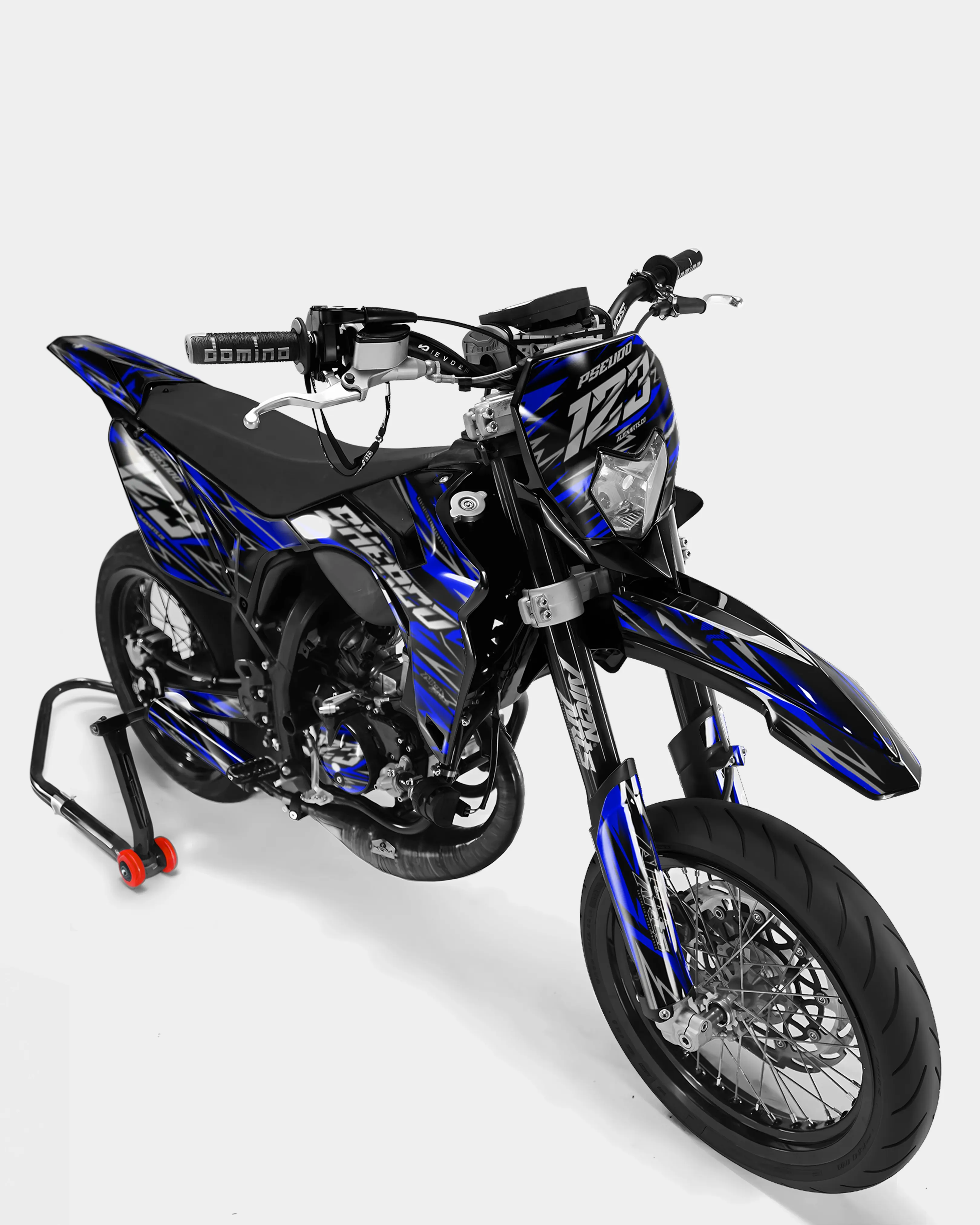LUEUR- Kit deco SHERCO 50cc - Bleu foncé - Image 2