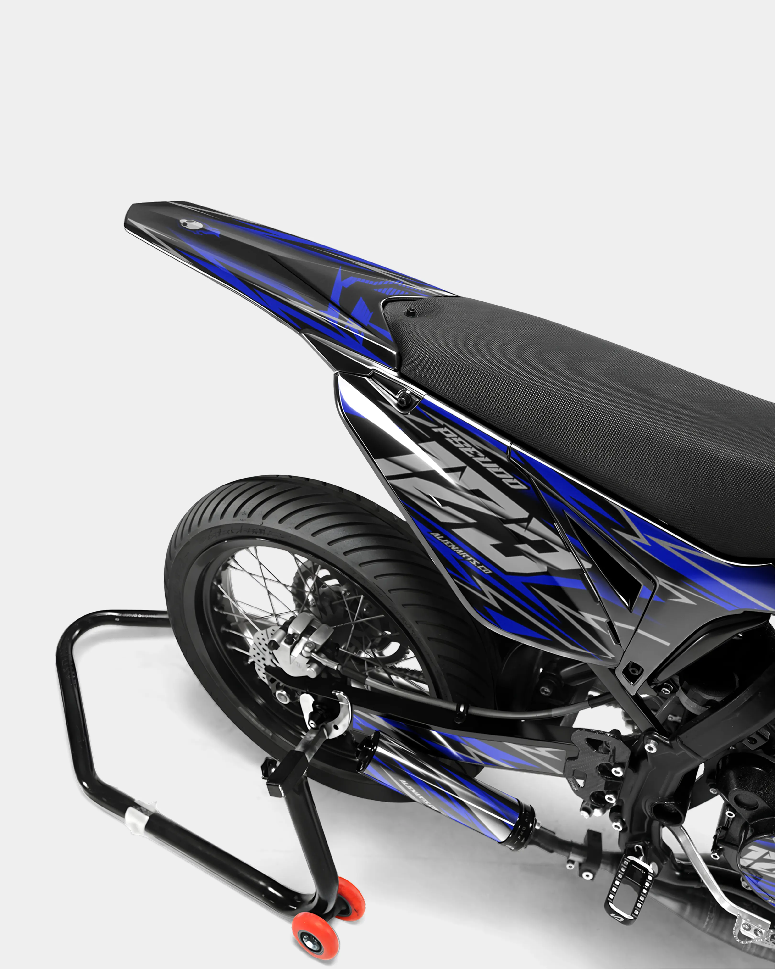 LUEUR- Kit deco SHERCO 50cc - Bleu foncé - Image 4
