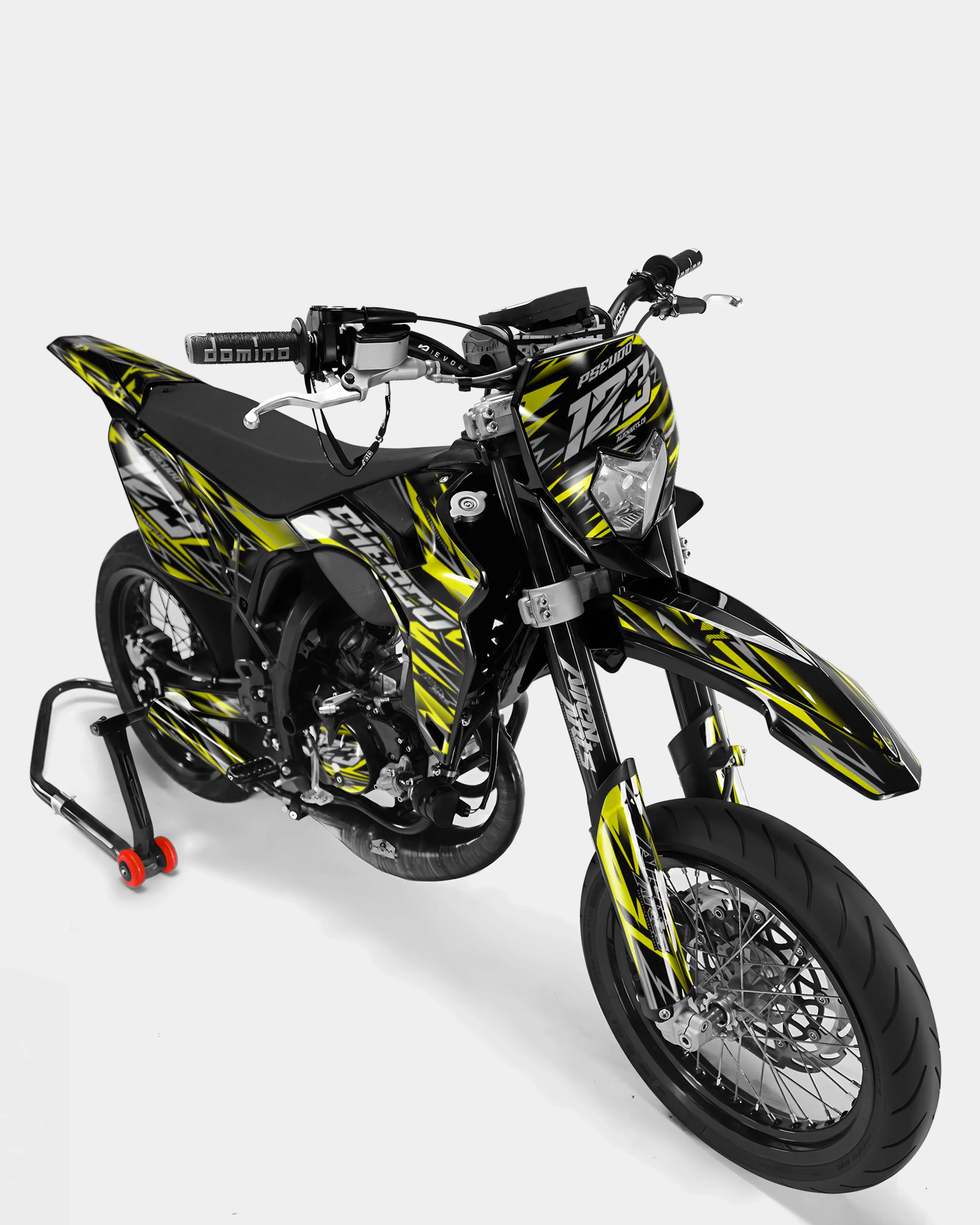 LUEUR- Kit deco SHERCO 50cc - Jaune - Image 2