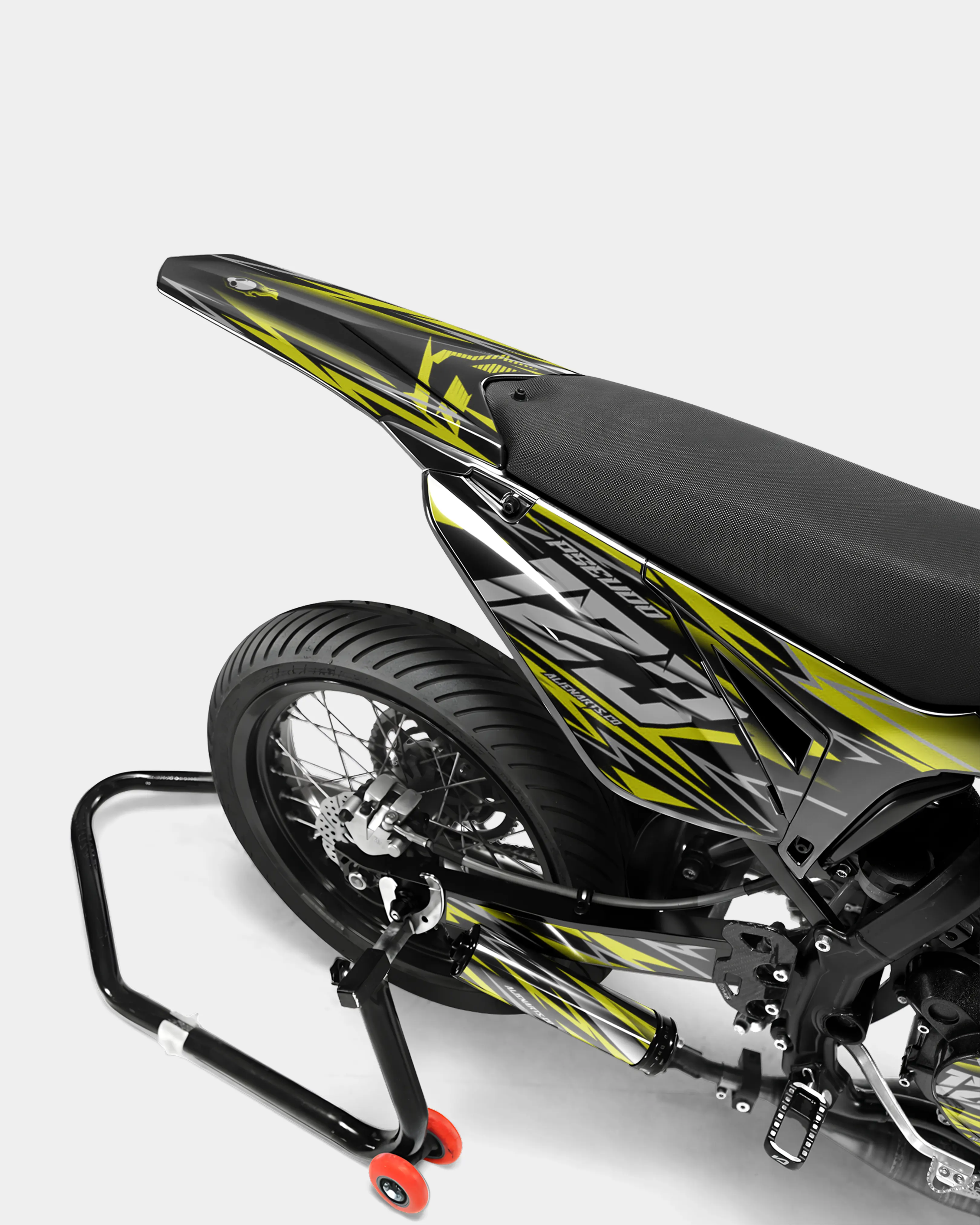 LUEUR- Kit deco SHERCO 50cc - Jaune - Image 4