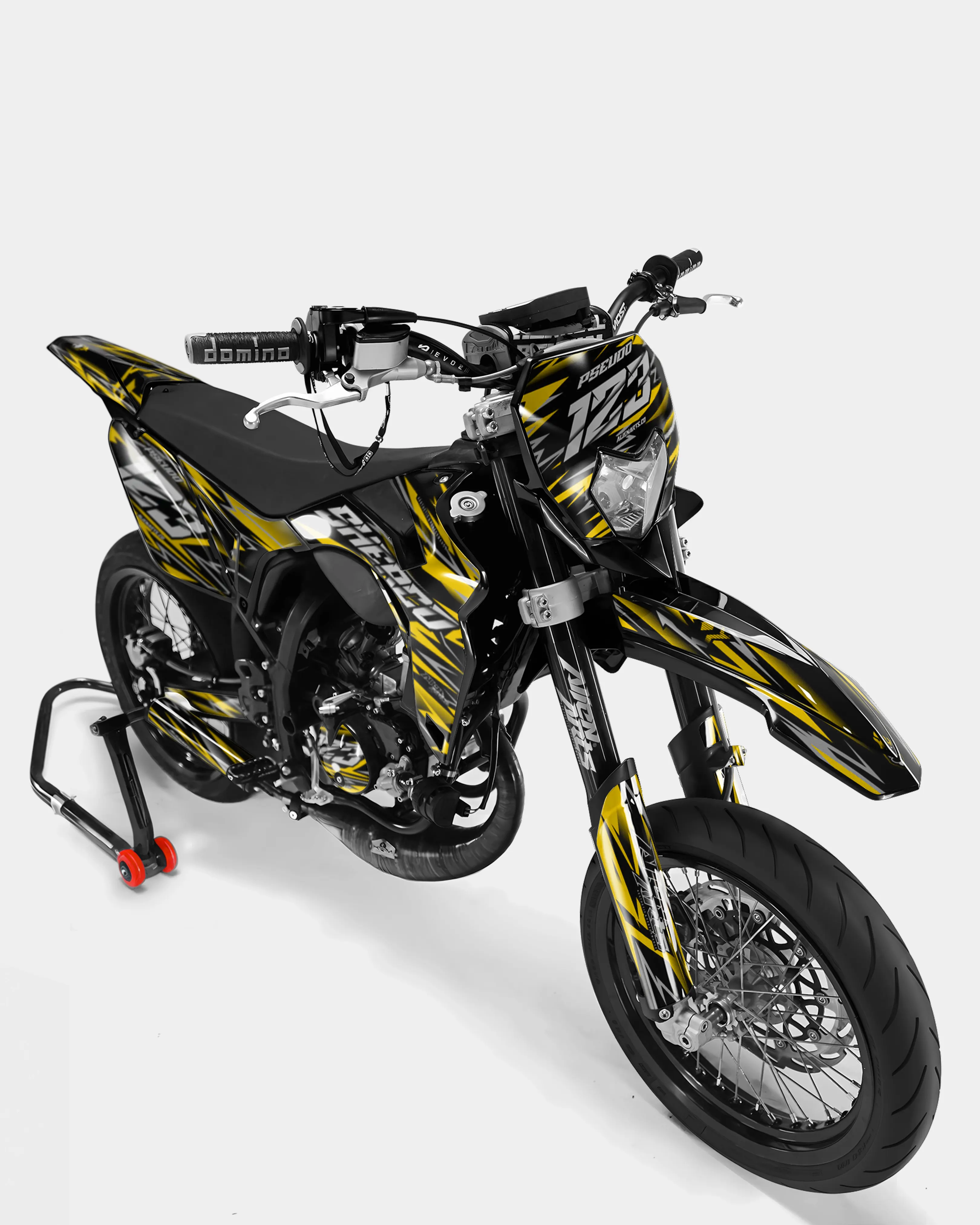 LUEUR- Kit deco SHERCO 50cc - Jaune foncé - Image 2