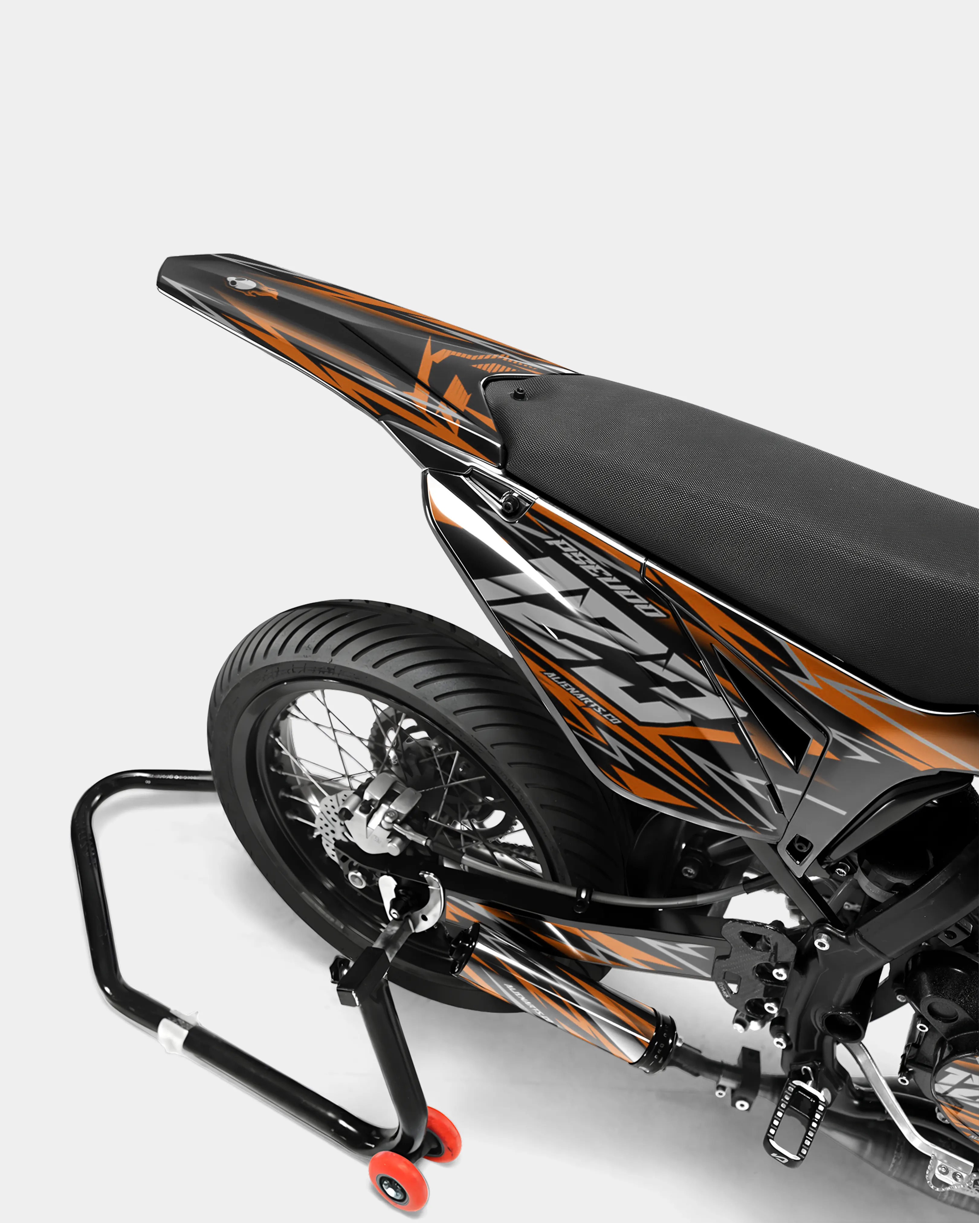 LUEUR- Kit deco SHERCO 50cc - Orange - Image 4