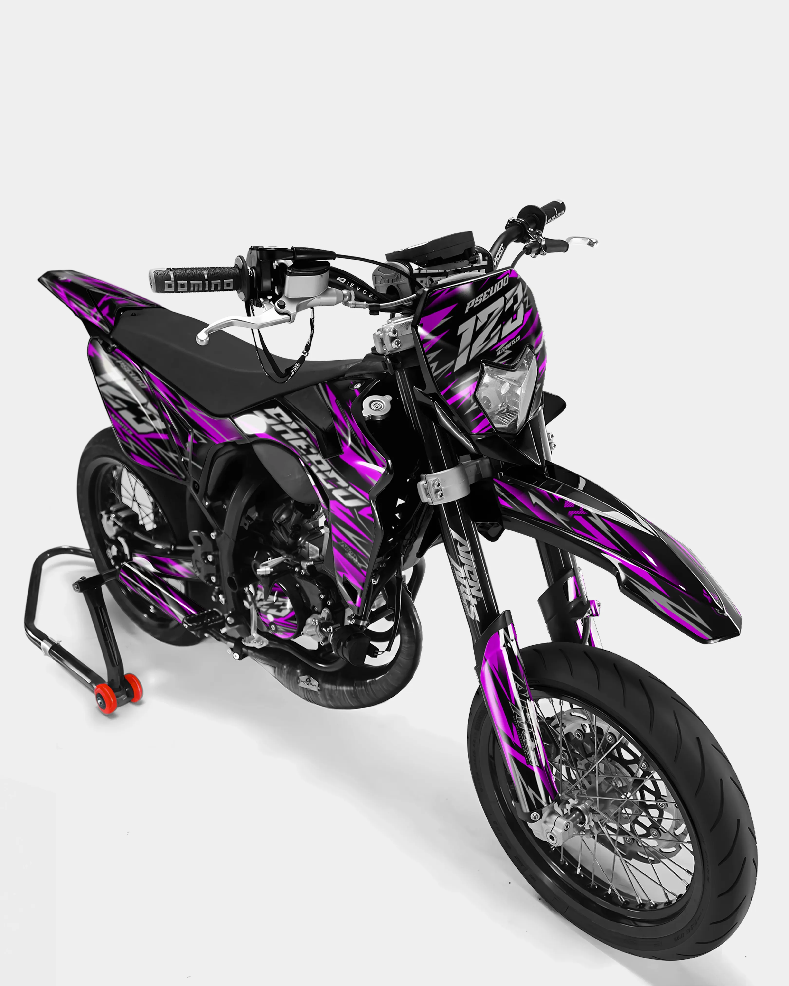 LUEUR- Kit deco SHERCO 50cc - Rose - Image 2