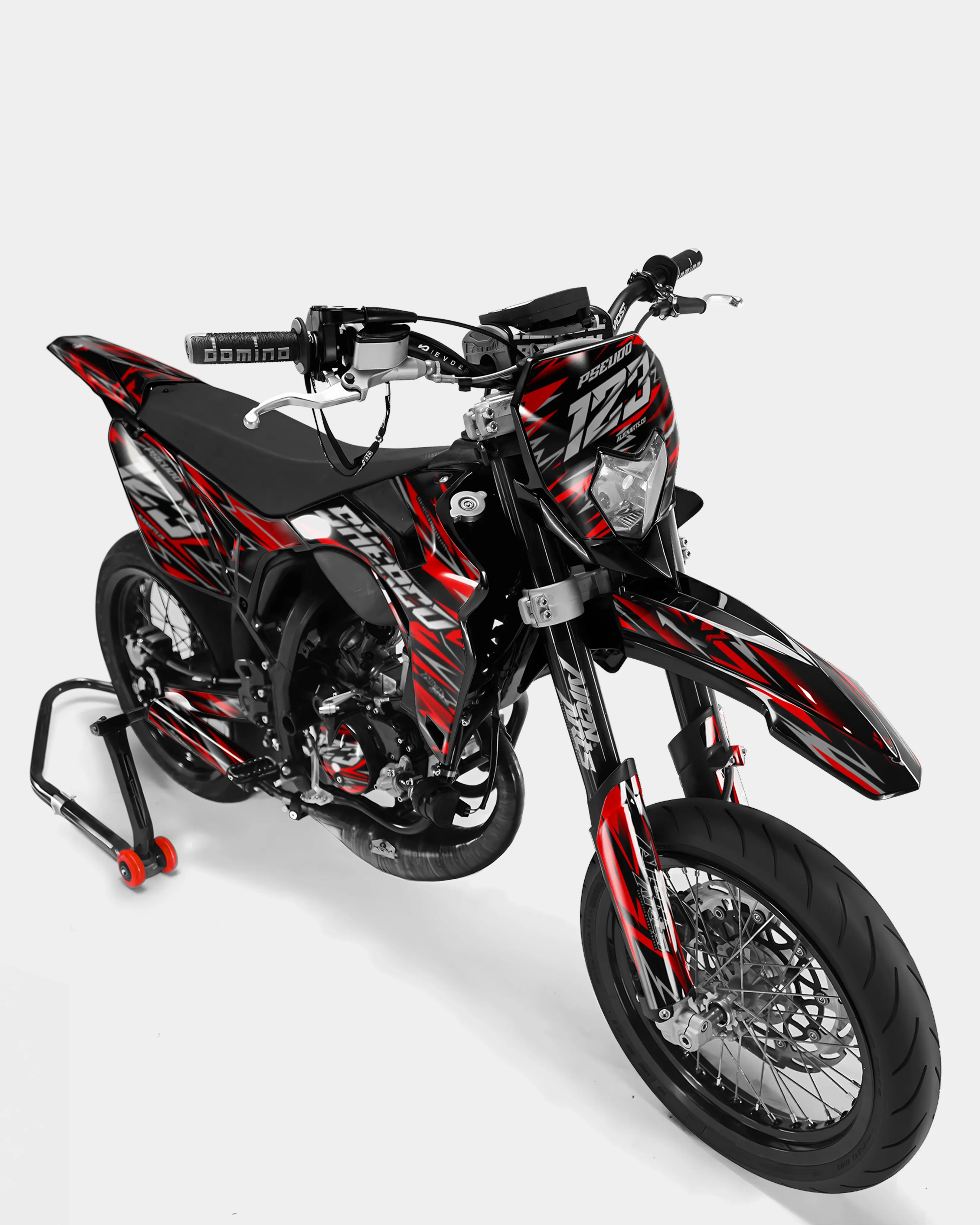LUEUR- Kit deco SHERCO 50cc - Rouge - Image 2