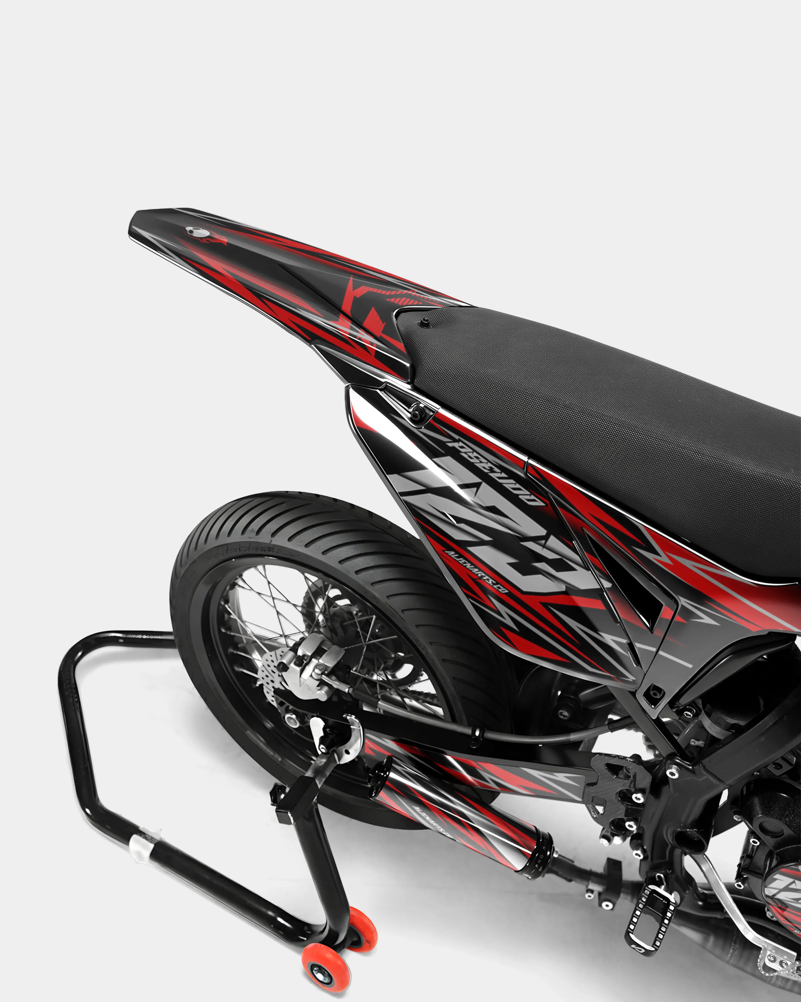 LUEUR- Kit deco SHERCO 50cc - Rouge - Image 4