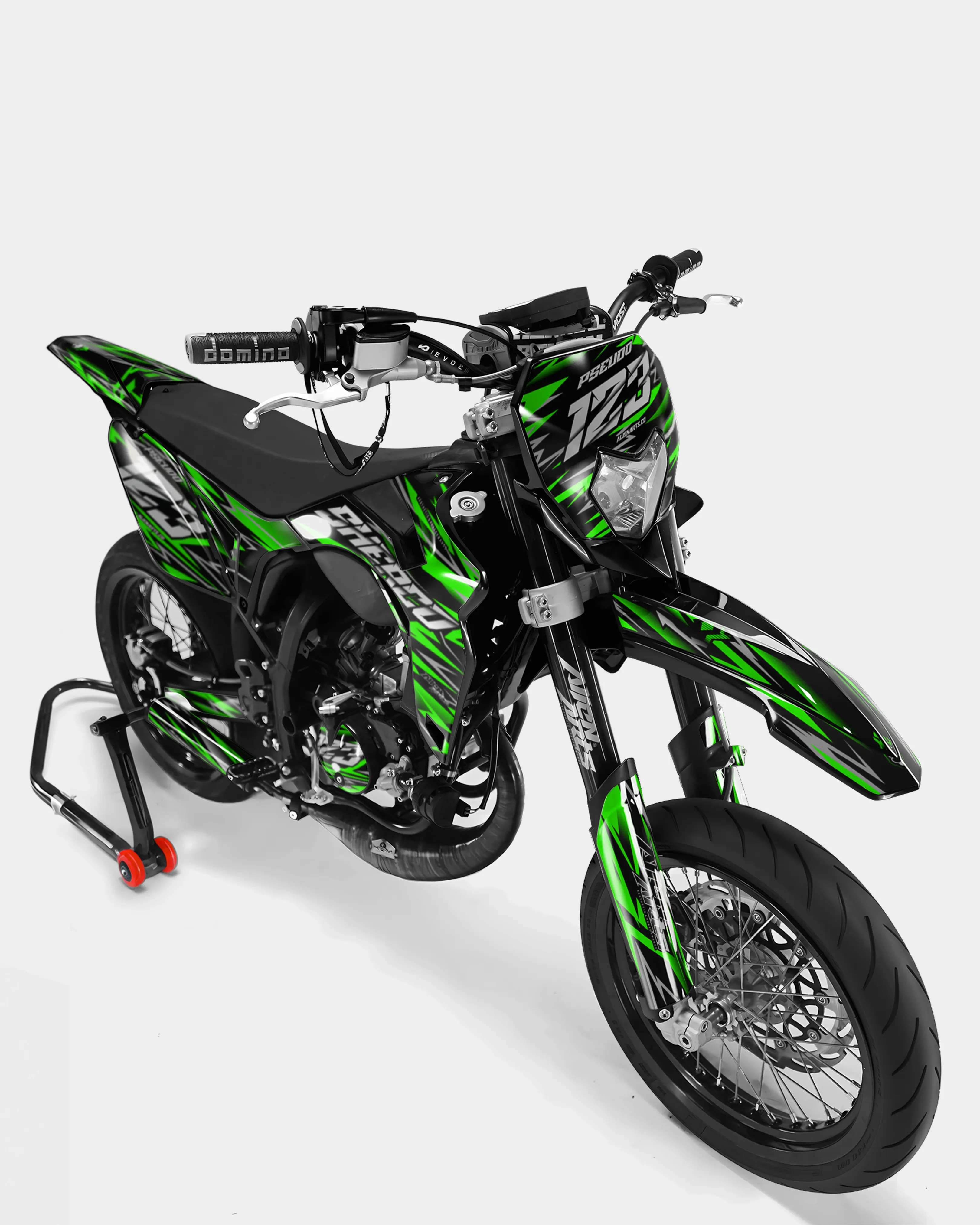 LUEUR- Kit deco SHERCO 50cc - Vert - Image 2